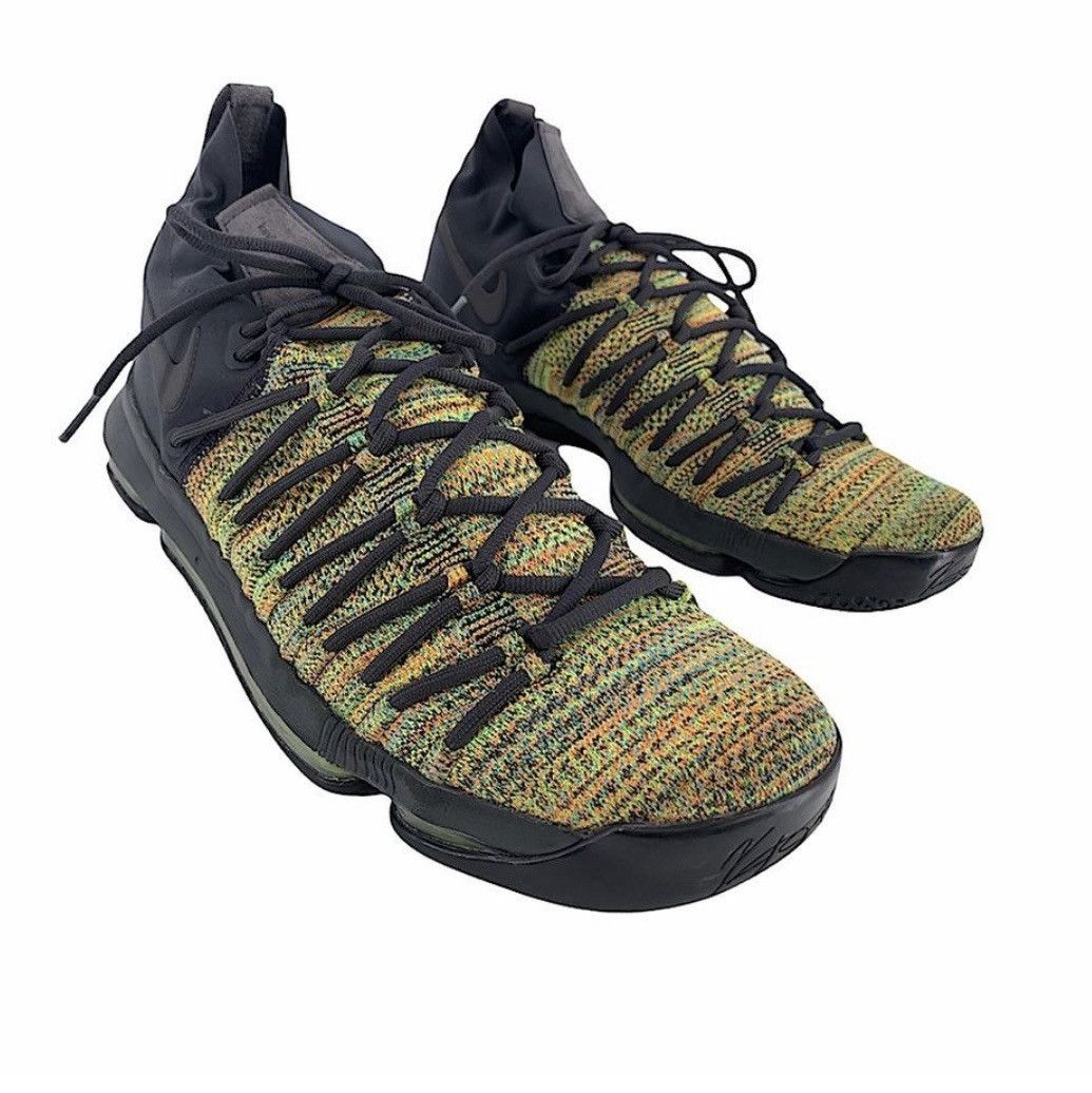 Nike Nike Zoom KD 9 Elite LMTD Multi Flyknit Size 13 909438 900 Size US 13 / EU 46 - 10 Thumbnail
