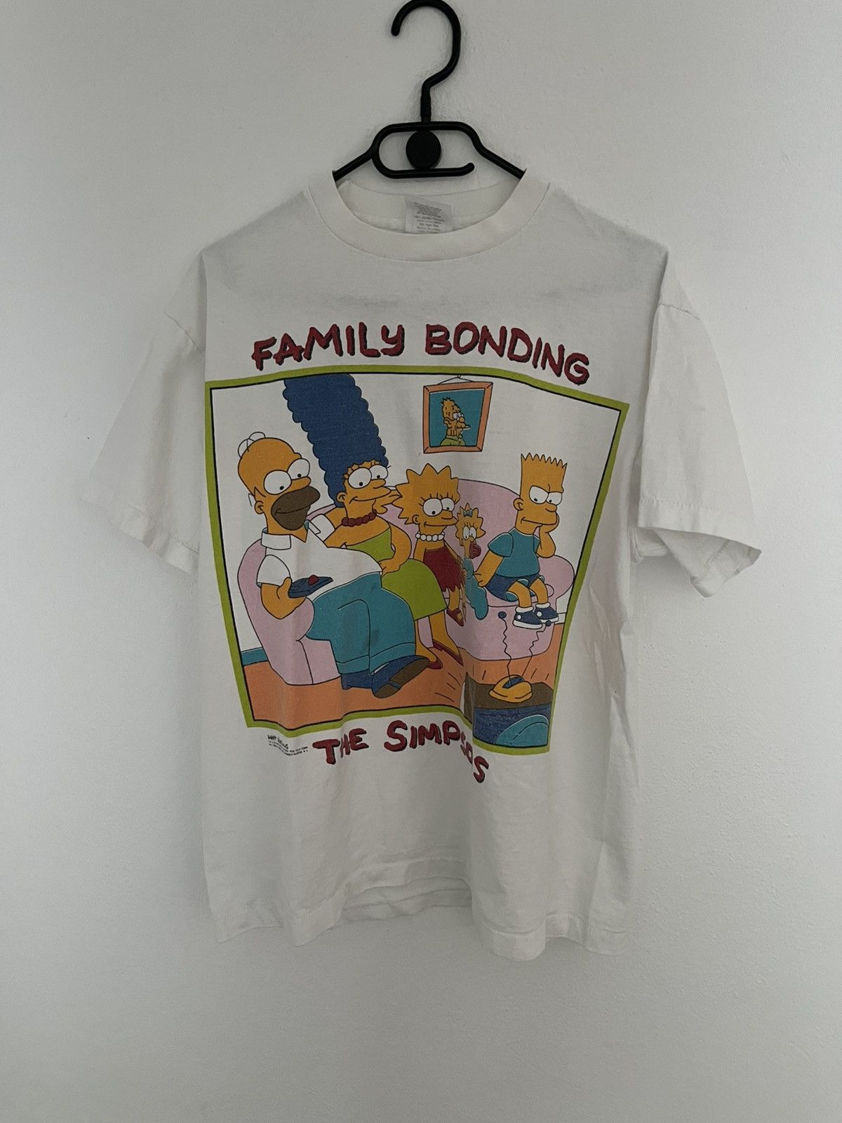 Other Simpsons 1990 Vintage T-Shirt Single Stich Wild Oats Size US L / EU 52-54 / 3 - 1 Thumbnail