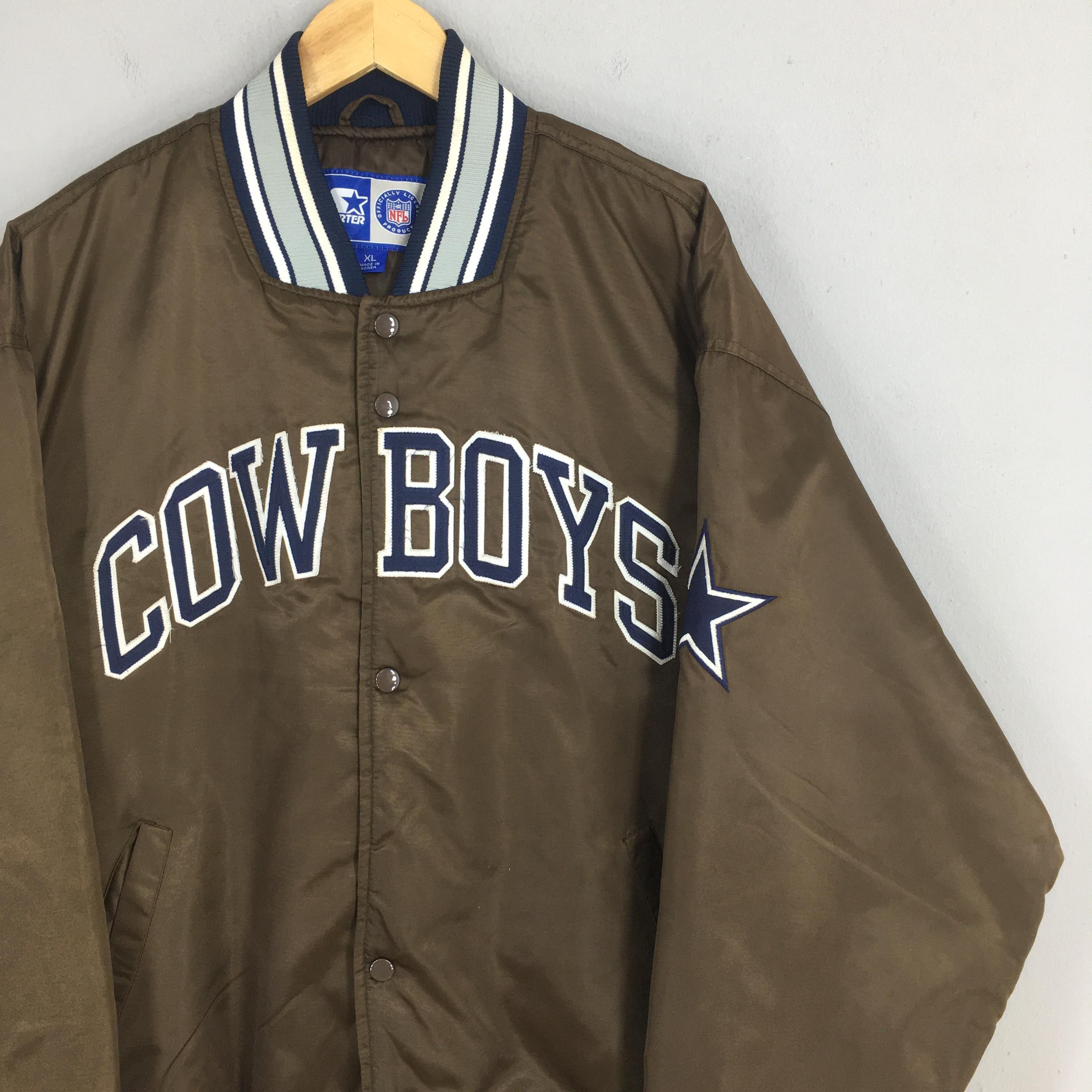NFL Vintage Dallas Cowboys NFL Varsity Satin Jacket XLarge Size US XL / EU 56 / 4 - 2 Thumbnail