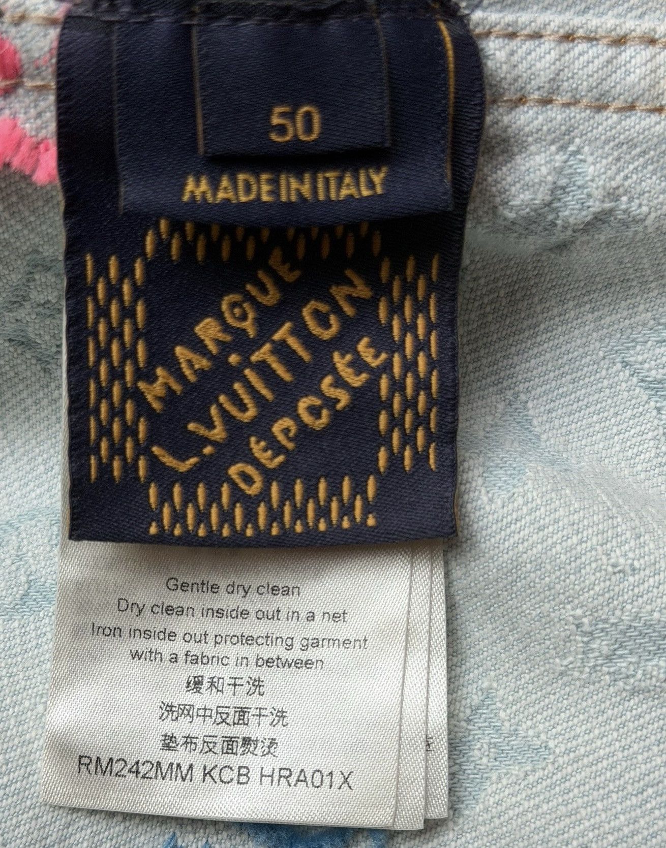 Louis Vuitton × Tyler The Creator Louis Vuitton X Tyler The Creator 50 Monogram Denim Jacket Size US M / EU 48-50 / 2 - 10 Thumbnail