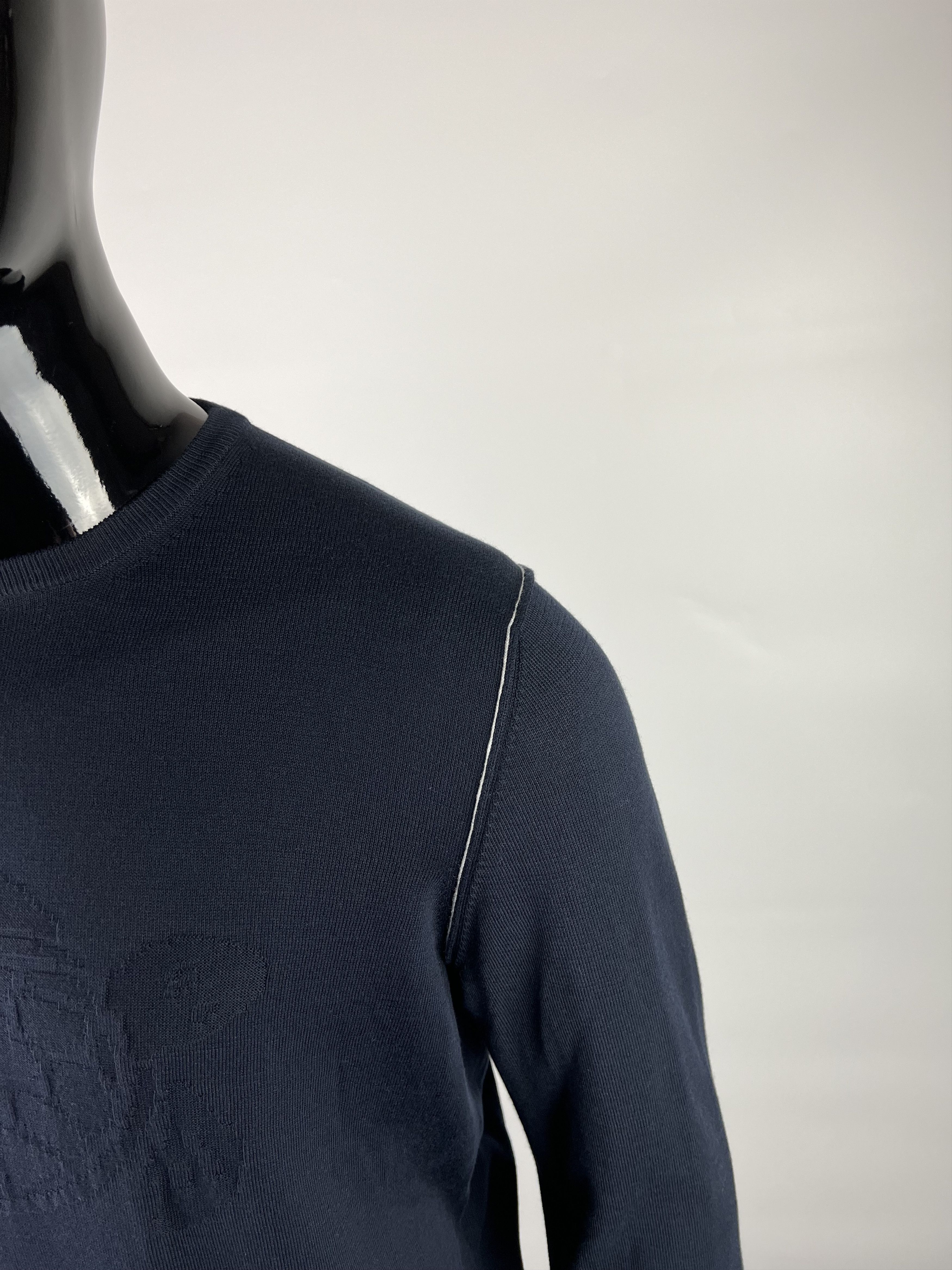 Vilebrequin Vilebrequin Men's Navy Blue Cotton Sweater Size M Size US M / EU 48-50 / 2 - 5 Thumbnail