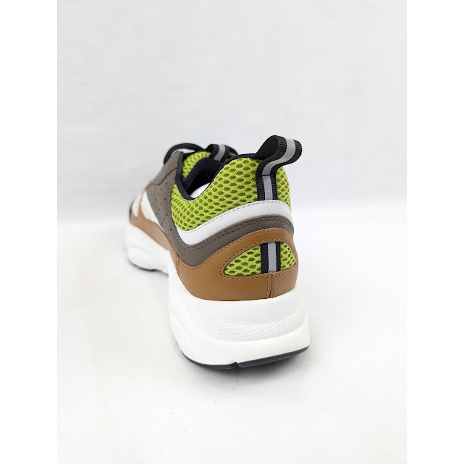 Dior o1rshd1 B22 Calf Mesh Sneakers in Brown/Kaki Size US 11 / EU 44 - 10 Thumbnail