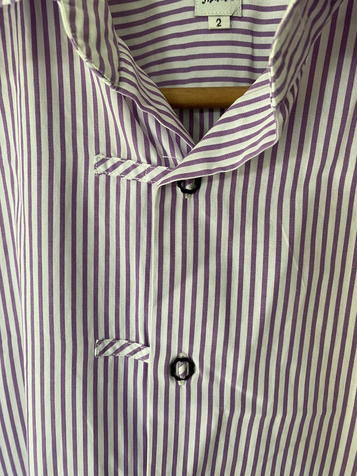 Japanese Brand × Le Grande Bleu (L.G.B.) × Obelisk 2000s JIPIJAPA Floral unique button shirt Size US L / EU 52-54 / 3 - 6 Thumbnail