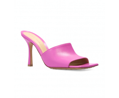 image of Bottega Veneta O1Loc1C0324 610538 Stretch Mule Shoess In Pink Shoes, Women's (Size 9)