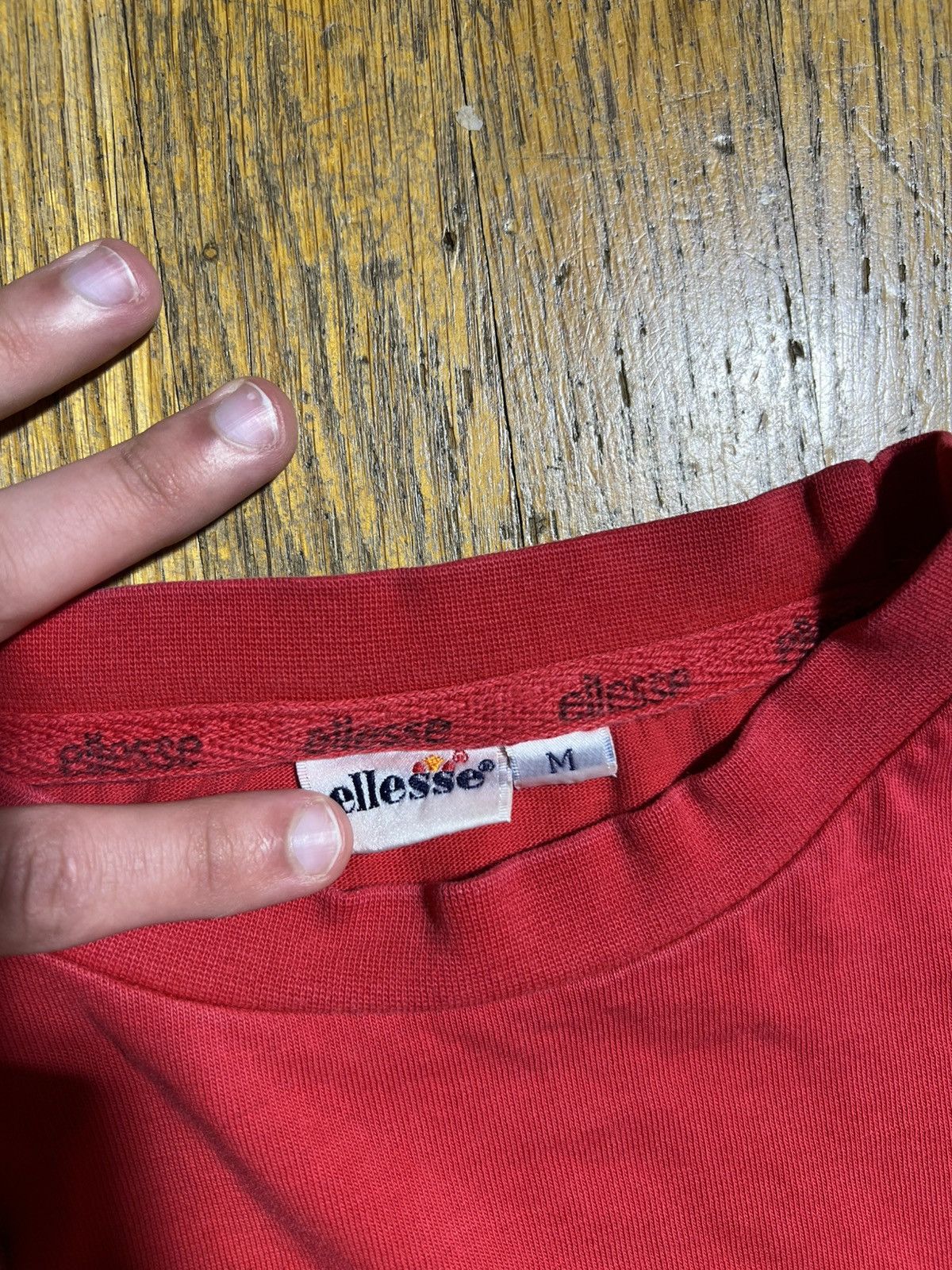 Ellesse Ellesse Vintage Embroidered Big Logo Shirt Size US M / EU 48-50 / 2 - 2 Thumbnail