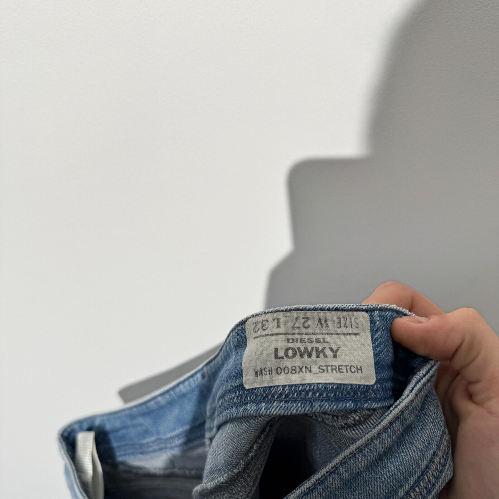 Diesel Vintage Diesel Unisex Blue Cotton Denim Pants Size W27 L32 Size US 27 - 13 Thumbnail