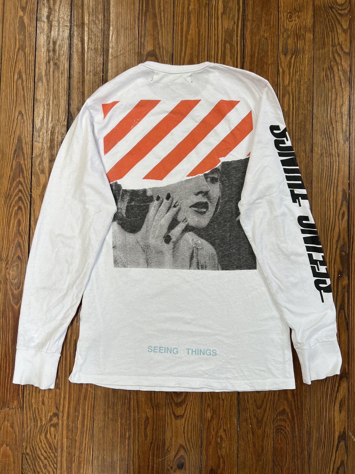 Off white seeing things long sleeve hotsell