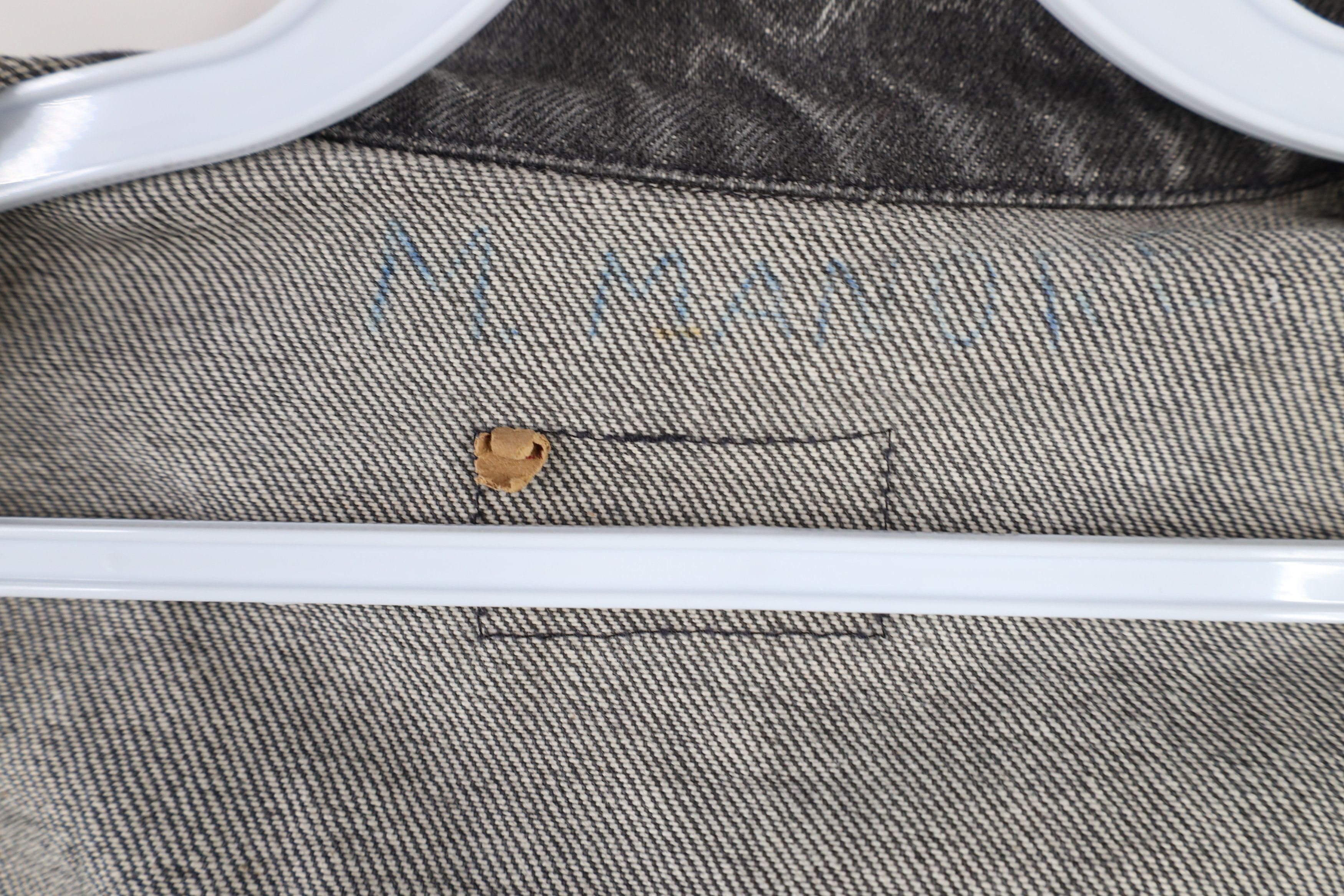 Levi's × Vintage Vintage 90s Levis Acid Wash Denim Trucker Jacket Gray USA Size M / US 6-8 / IT 42-44 - 10 Thumbnail