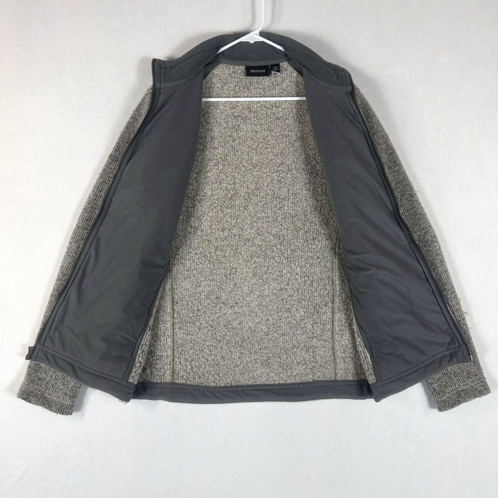 Marmot Marmot Full Zip Pullover Mens Medium Gray Outdoor Hiking Casual Pockets Size US M / EU 48-50 / 2 - 4 Thumbnail