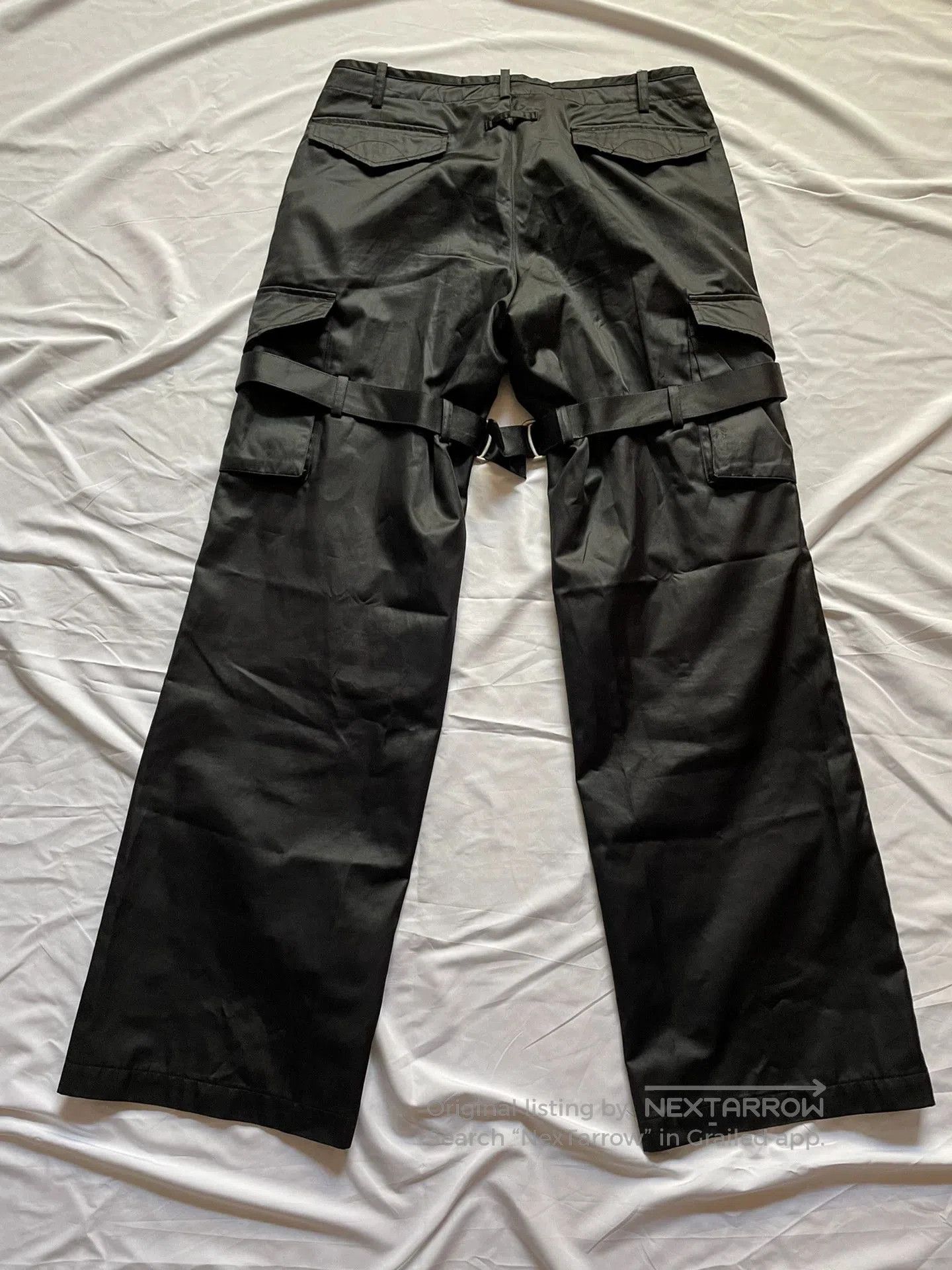 Jean Paul Gaultier black bondage trousers by jean paul gaultier. Size US 40 / EU 56 - 3 Thumbnail