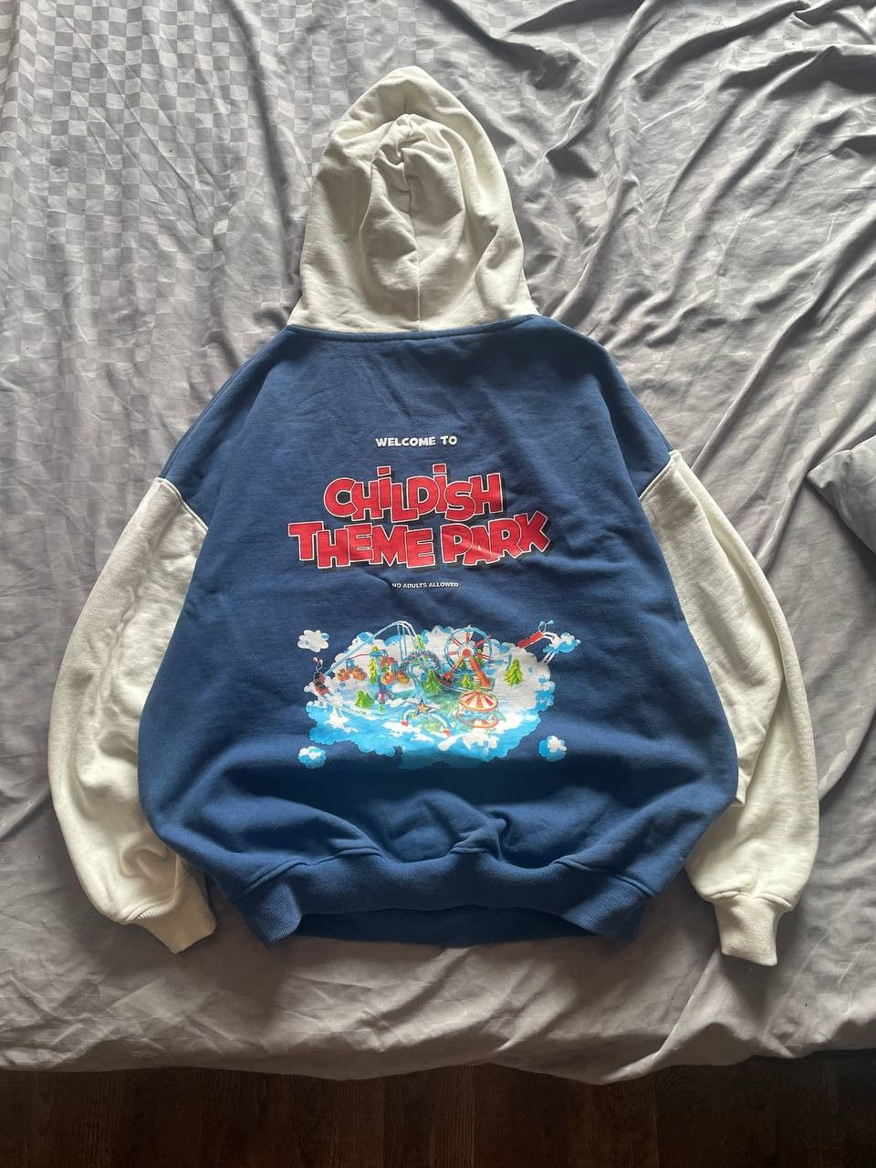 CHILDS Childish Hoodie Baggy Boxy TGF Park SkateGang Style Y2K Size US M / EU 48-50 / 2 - 9 Thumbnail