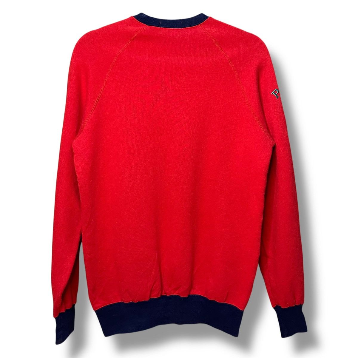 Polo Ralph Lauren Vintage Polo Ralph Lauren Crewneck Rugby Two Tone Sweatshirt Size US S / EU 44-46 / 1 - 2 Thumbnail