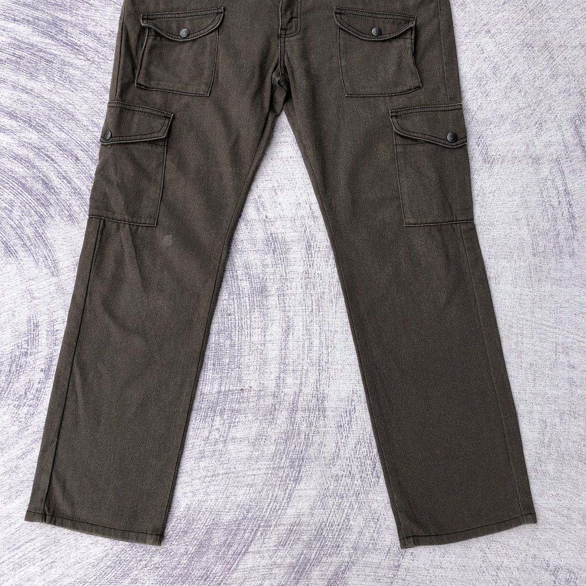 Lee × Seditionaries Vintage Grey Cargo LEE Rider 8 Pocket Size US 34 / EU 50 - 3 Thumbnail