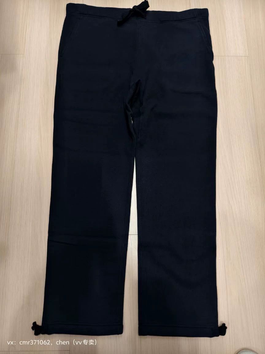 Visvim Black Casual Pants with Drawstring Waist - Size 32 Size US 32 / EU 48 - 1 Thumbnail