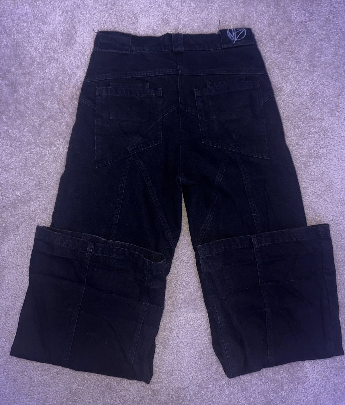 No Faith Studios No Faith Studios Black Dune Denim Size US 32 / EU 48 - 4 Thumbnail