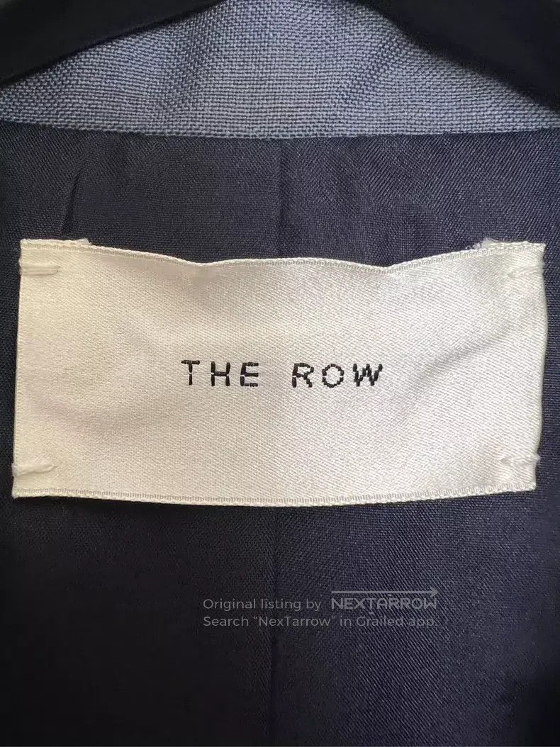 The Row The row size 4 Gray-blue wool jacket Size S / US 4 / IT 40 - 3 Thumbnail