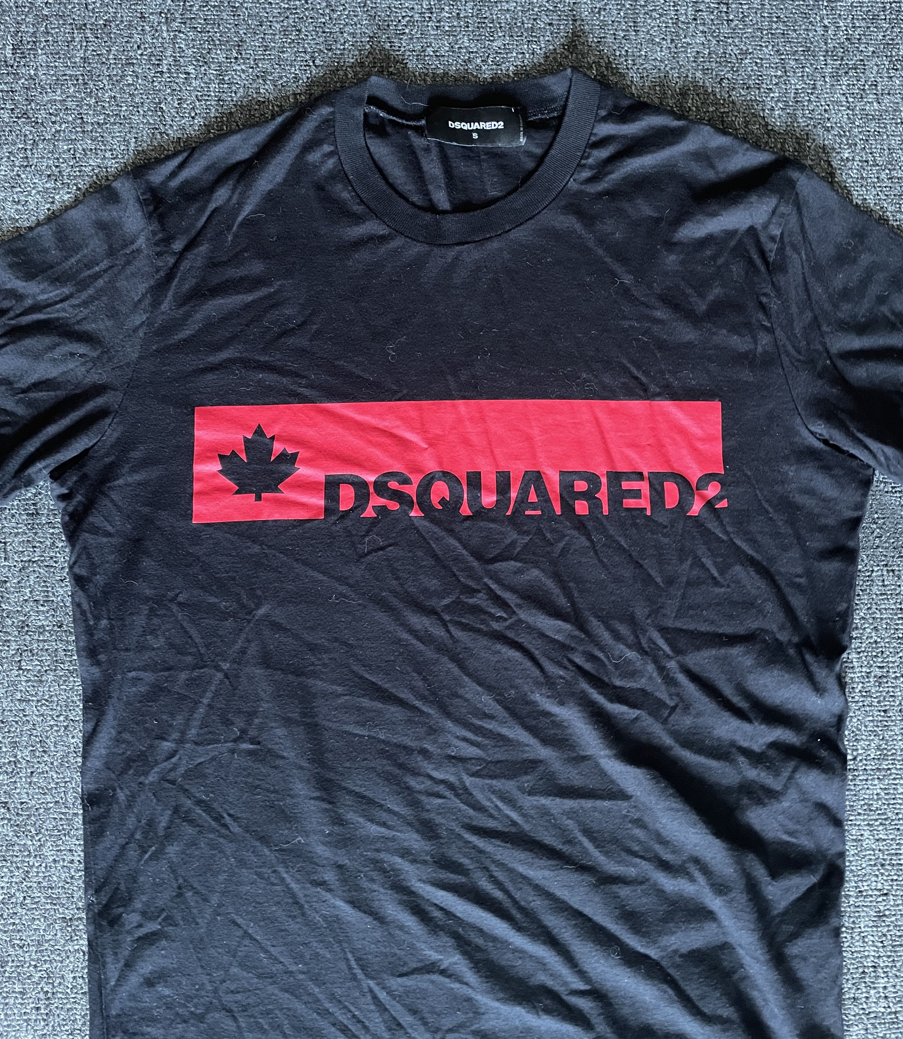 Dsquared2 Dsquared2 black t-shirt size S unisex Size US S / EU 44-46 / 1 - 2 Thumbnail
