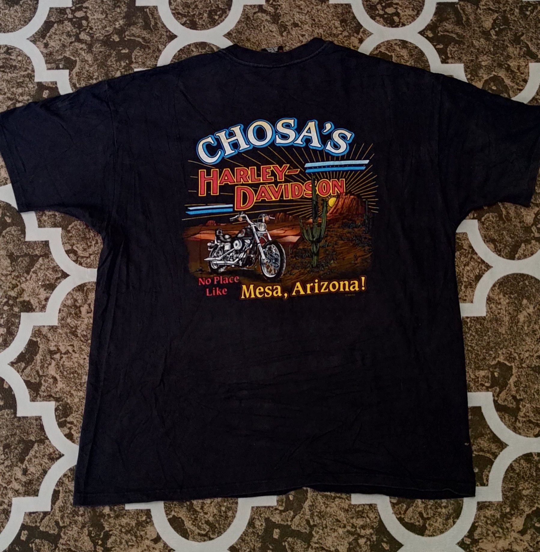 Harley Davidson Vintage Harley Davidson T-shirt Size US XXL / EU 58 / 5 - 2 Thumbnail