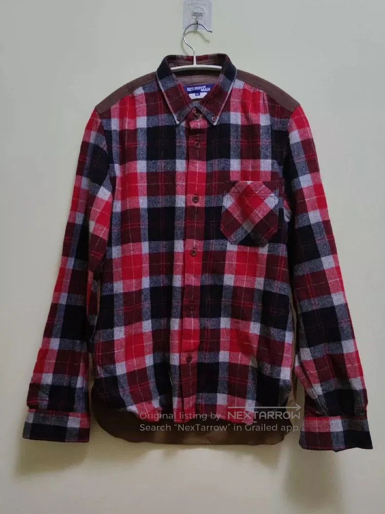 Junya Watanabe Junya Watanabe Man Wool Plaid Shirt. Size US L / EU 52-54 / 3 - 1 Thumbnail
