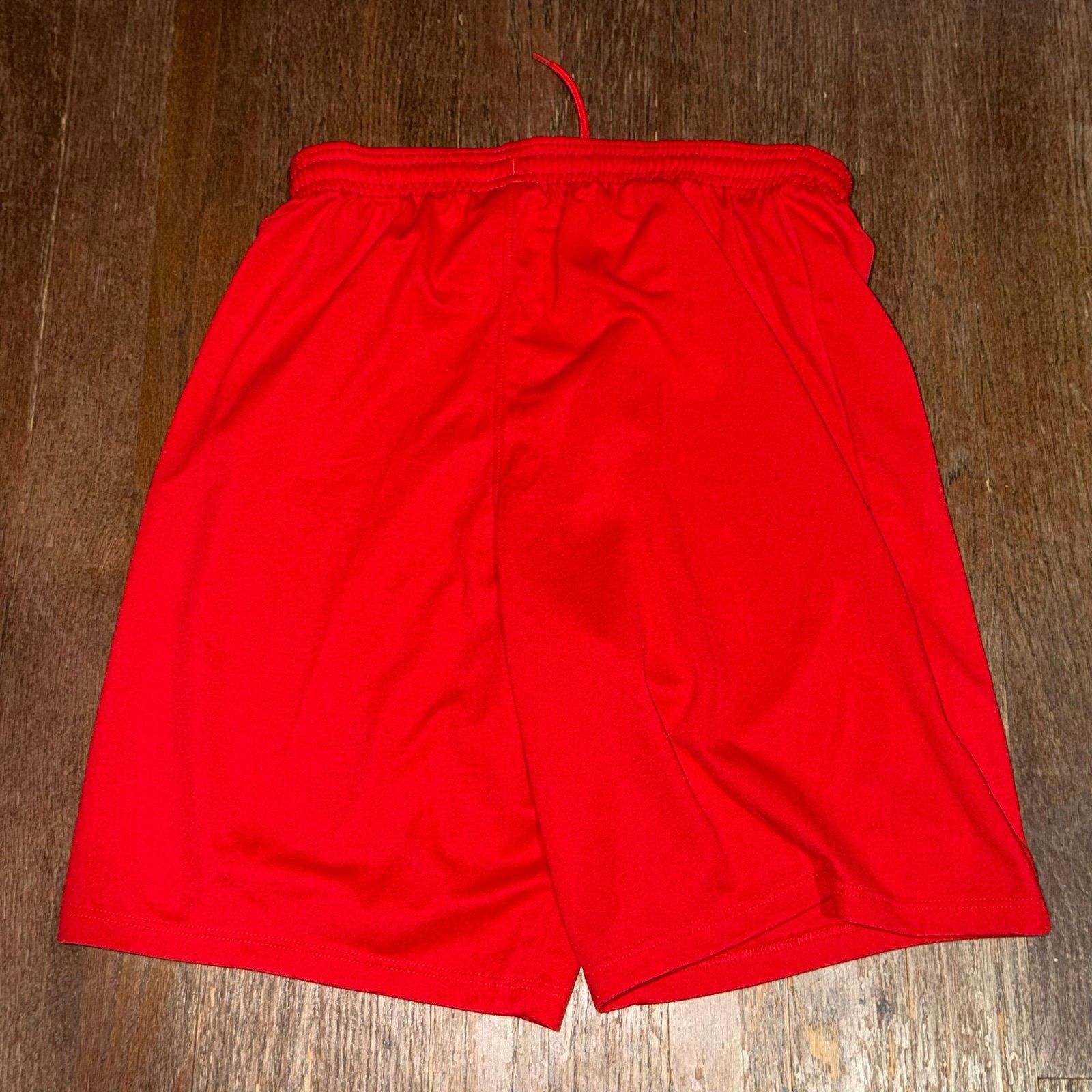 Nike Nike FC Barcelona Red Shorts YXL Mens SM Y2K 90s Rare Size US 30 / EU 46 - 5 Thumbnail