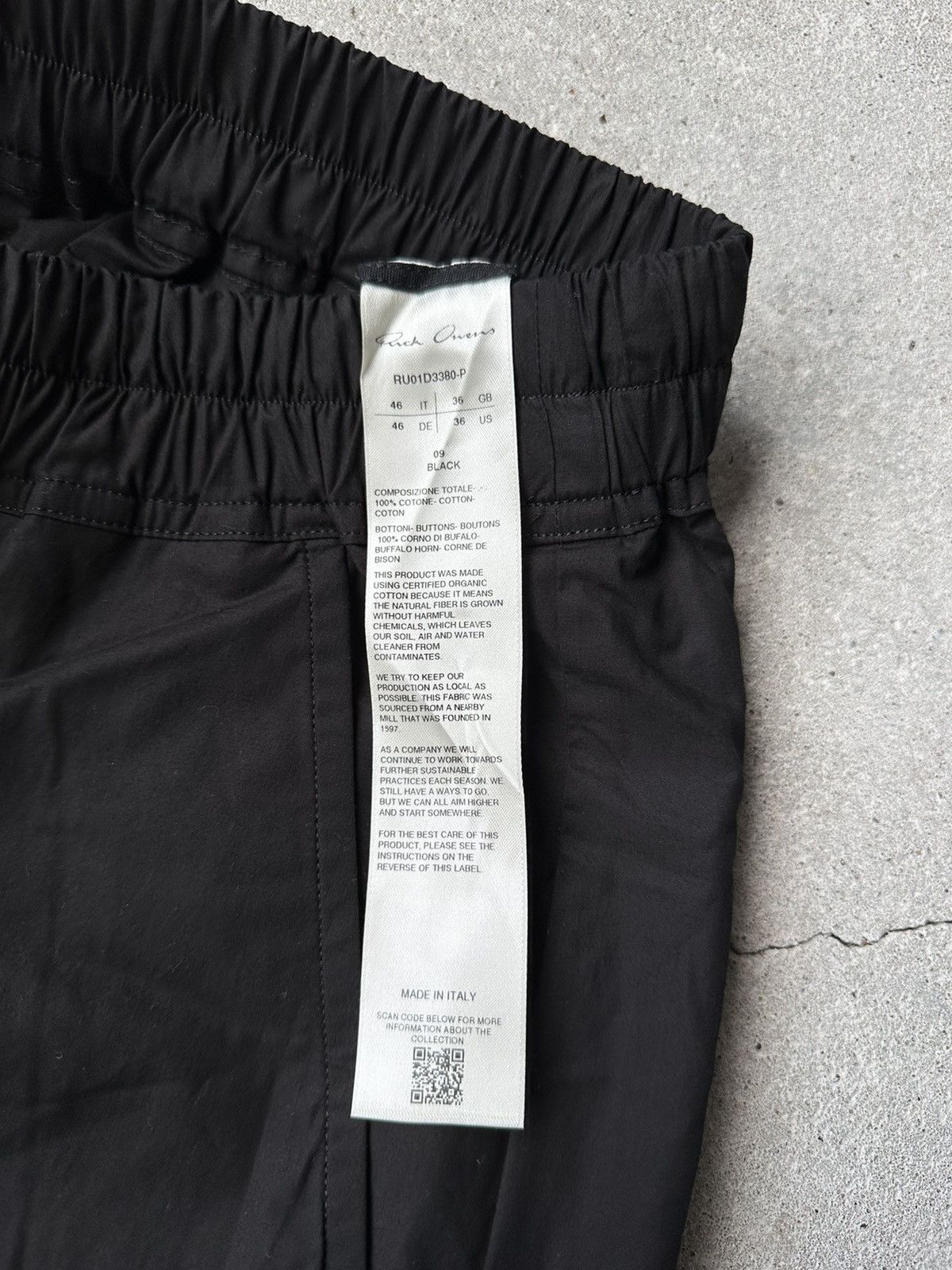 Rick Owens RICK OWENS LIGHT COTTON PANTS / SS24 LIDO Size US 30 / EU 46 - 6 Thumbnail