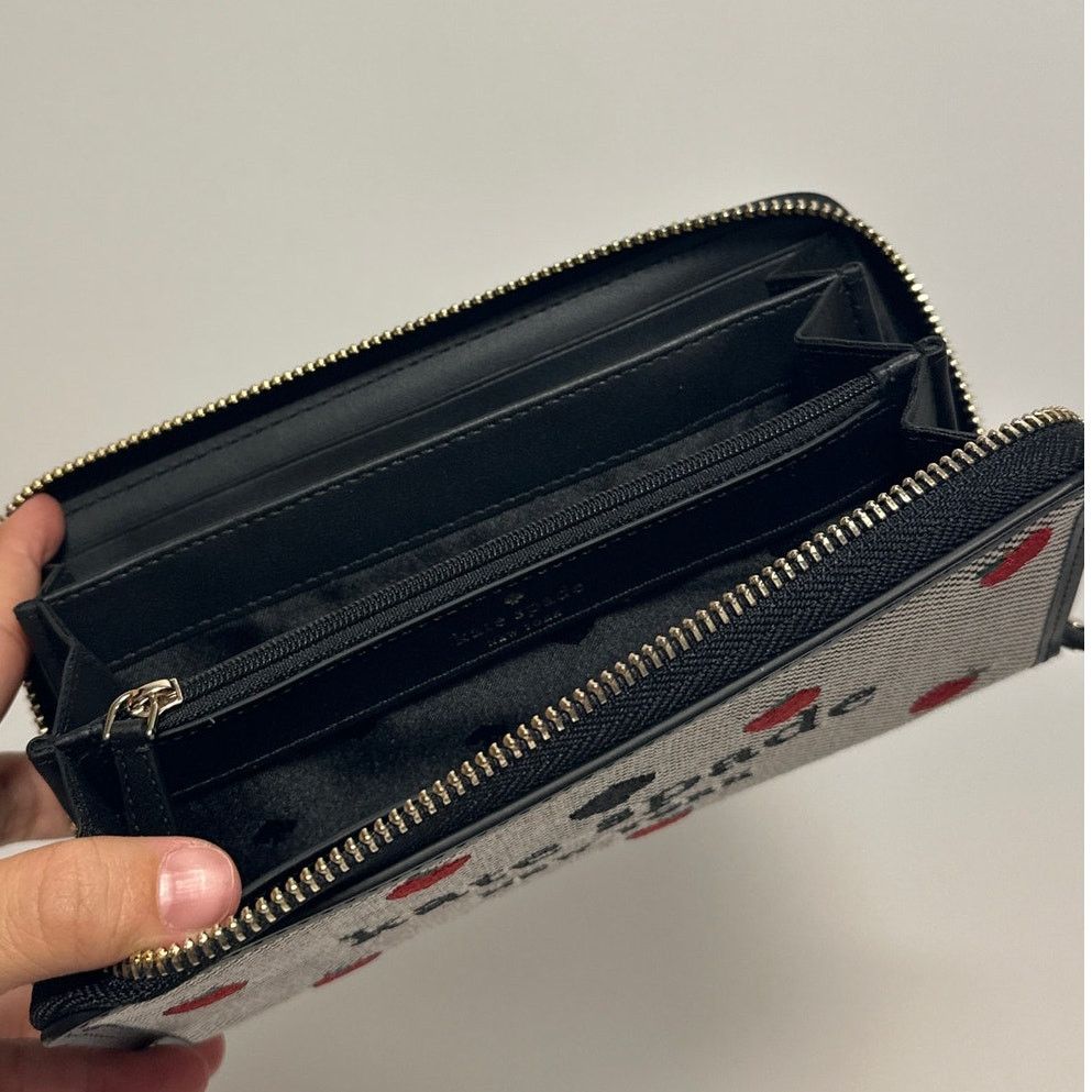 Kate Spade Kate Spade Ella Large Apple Continental Wallet NWOT Size ONE SIZE - 5 Thumbnail