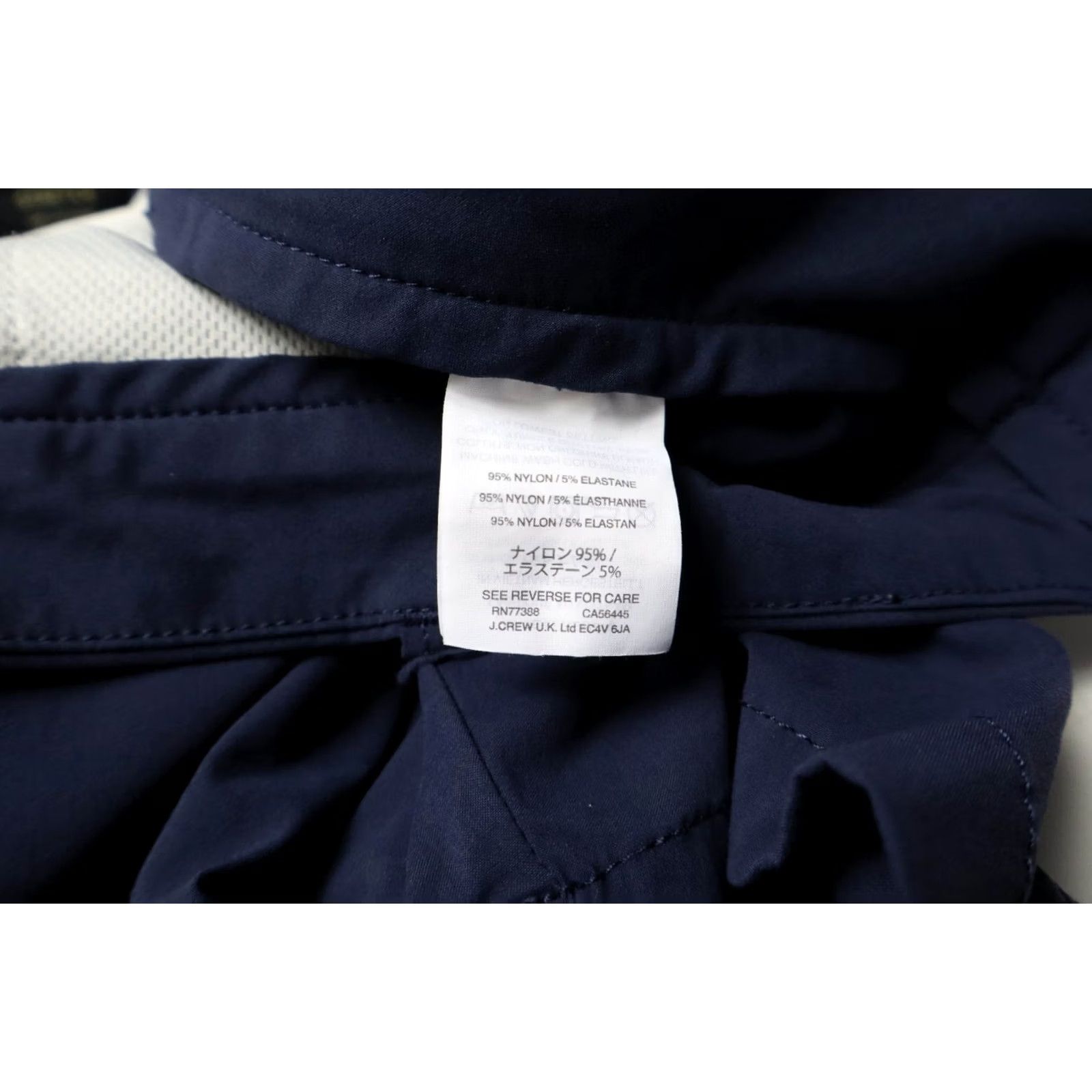 J.Crew J.CREW Stretch Shorts Men W36 Classic Chino Slim Blue Zip Fly Lined Shorts Size US 36 / EU 52 - 5 Thumbnail
