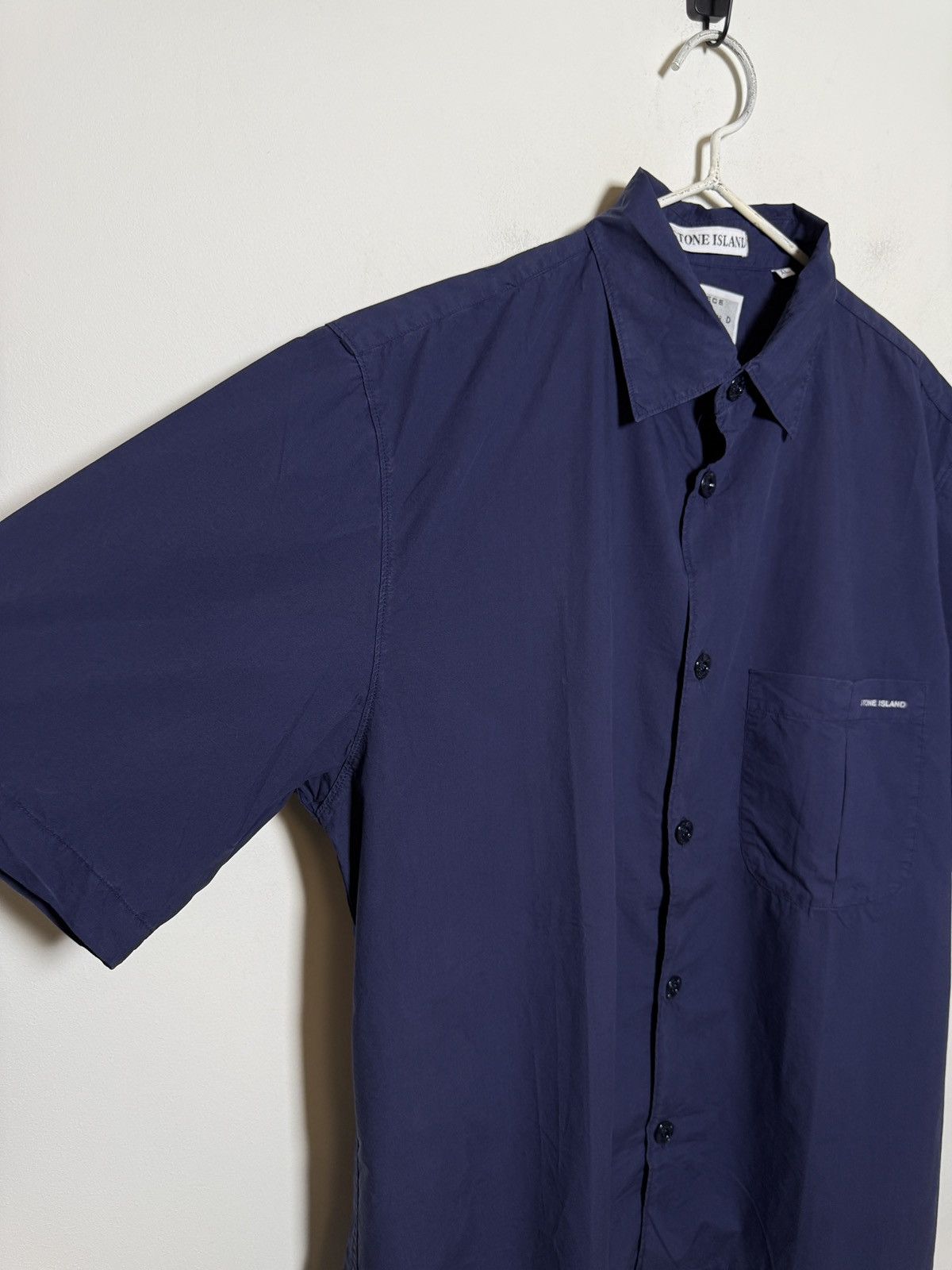 Stone Island Stone Island Short Sleeve Shirt deadstock Size US XL / EU 56 / 4 - 6 Thumbnail