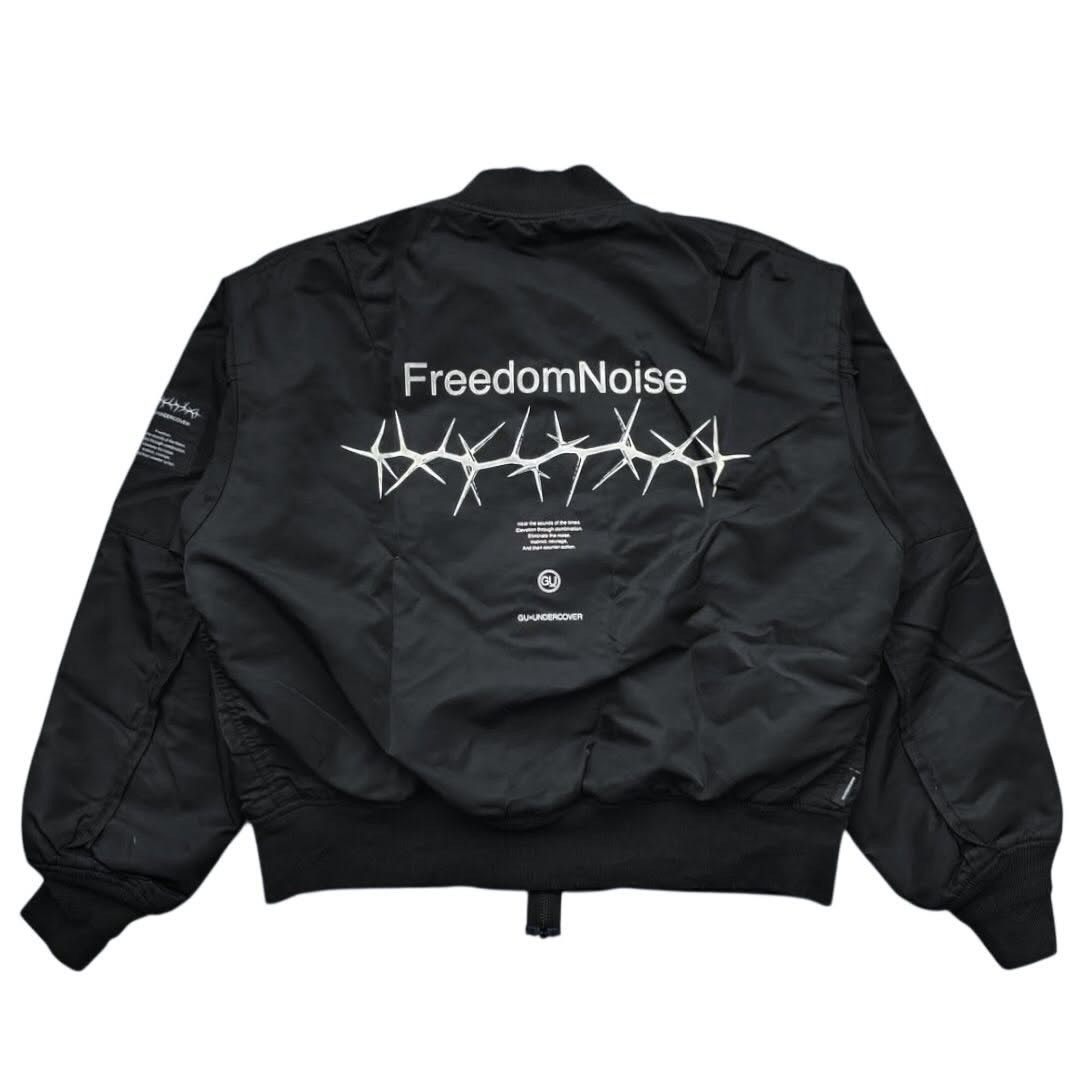 Undercover GU x UNDERCOVER FredomNoise Bomber Jacket Size US L / EU 52-54 / 3 - 1 Thumbnail