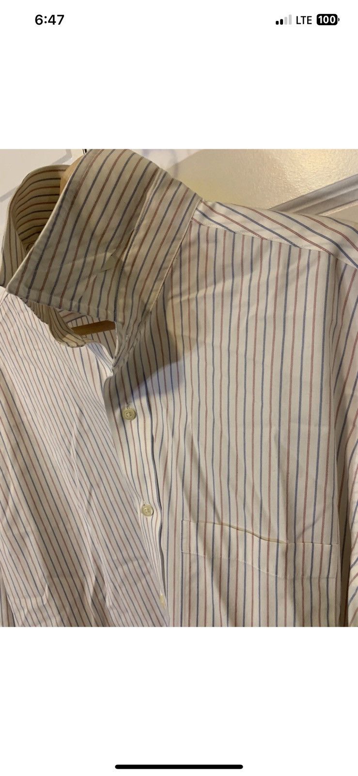 Brooks Brothers Brooks Brothers mens sz 16.5 35 button shirt french cuffs Size US L / EU 52-54 / 3 - 1 Thumbnail
