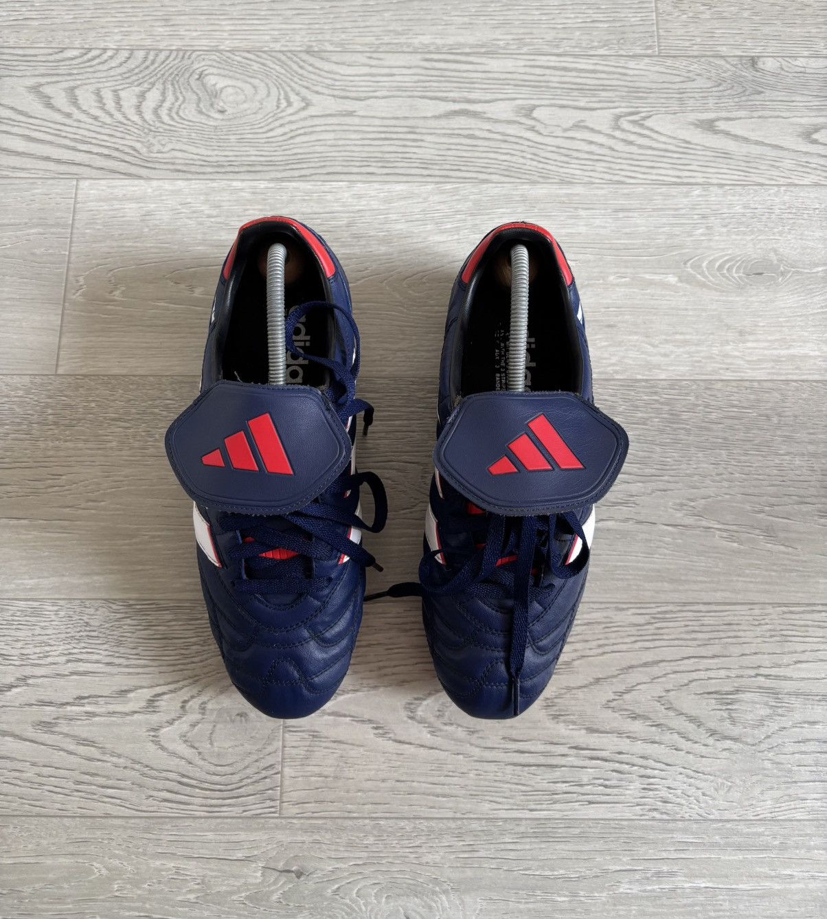 Adidas Vintage Adidas Predator Leather Football Boots Shoes 90s Size US 8.5 / EU 41-42 - 3 Thumbnail