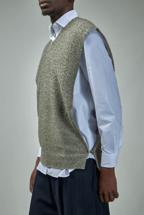 Maison Margiela BNWT SS25 MAISON MARGIELA KNIT STOLE VEST S Size US S / EU 44-46 / 1 - 11 Thumbnail