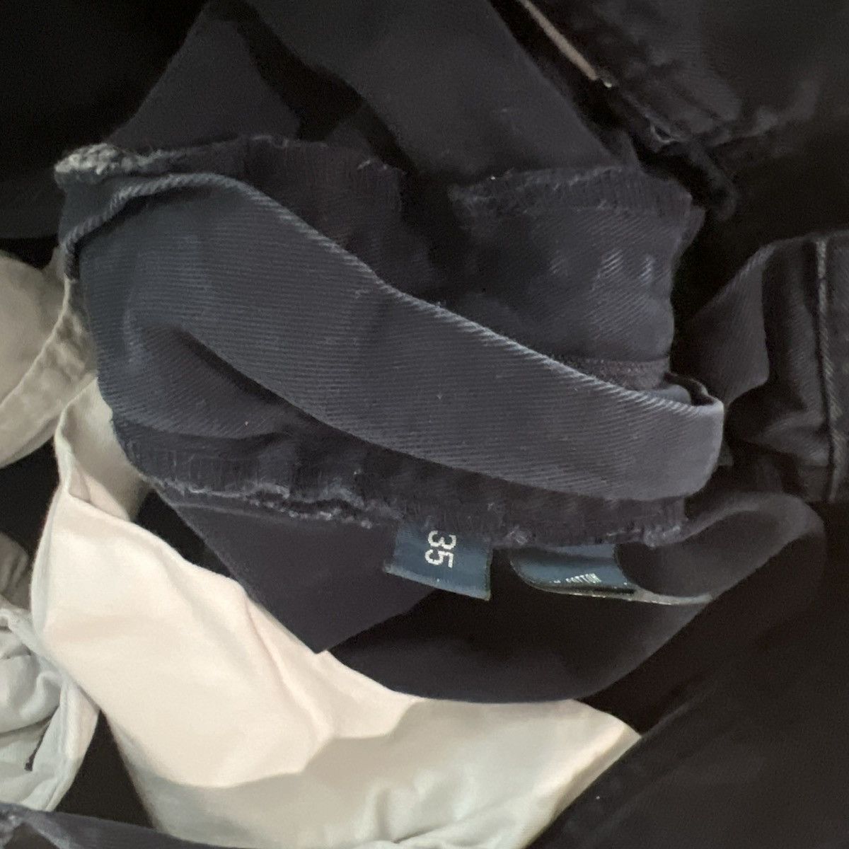 Polo Ralph Lauren VTG Polo Ralph Lauren Baggy Y2K Navy Military Cargo Shorts Size US 35 - 5 Thumbnail