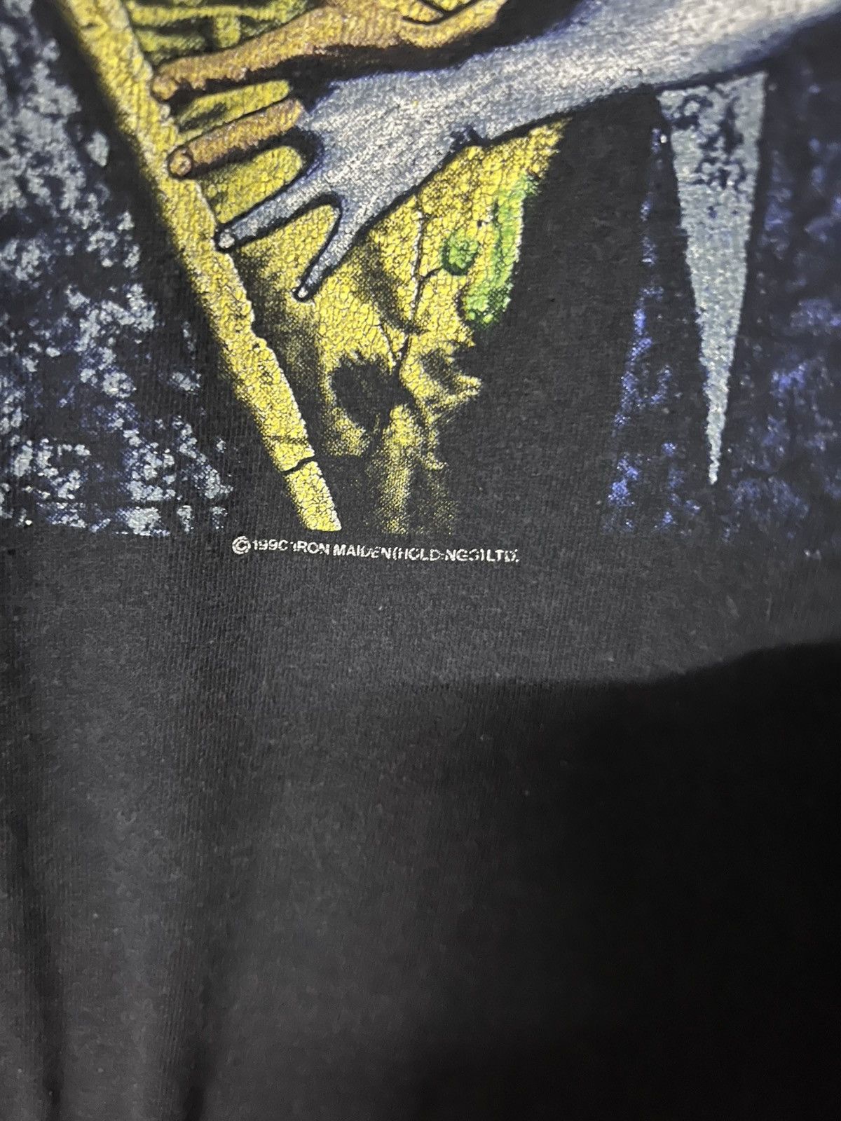Band Tees Vintage Iron Maiden no prayer on the road 1990 Size US L / EU 52-54 / 3 - 4 Thumbnail