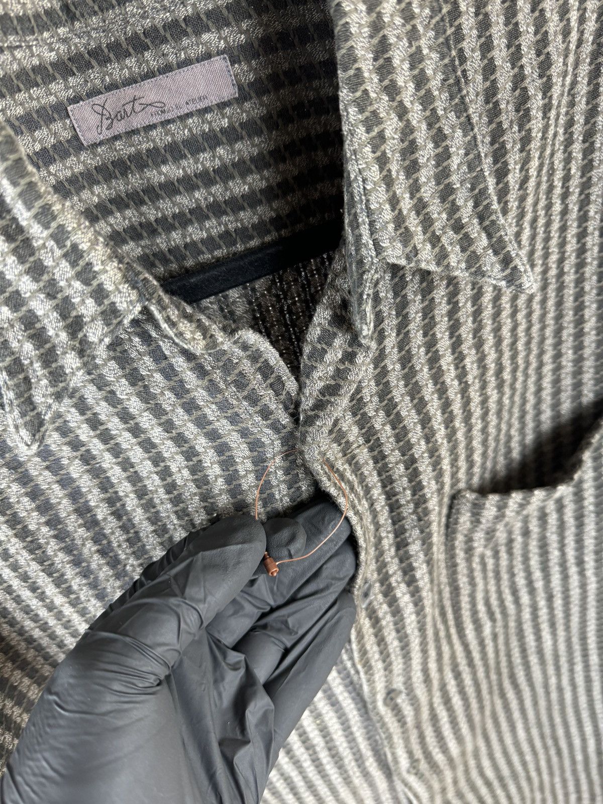 Japanese Brand × Vintage BART from JO-EL atelier checkered flannel Japan Shirt Size US M / EU 48-50 / 2 - 13 Thumbnail