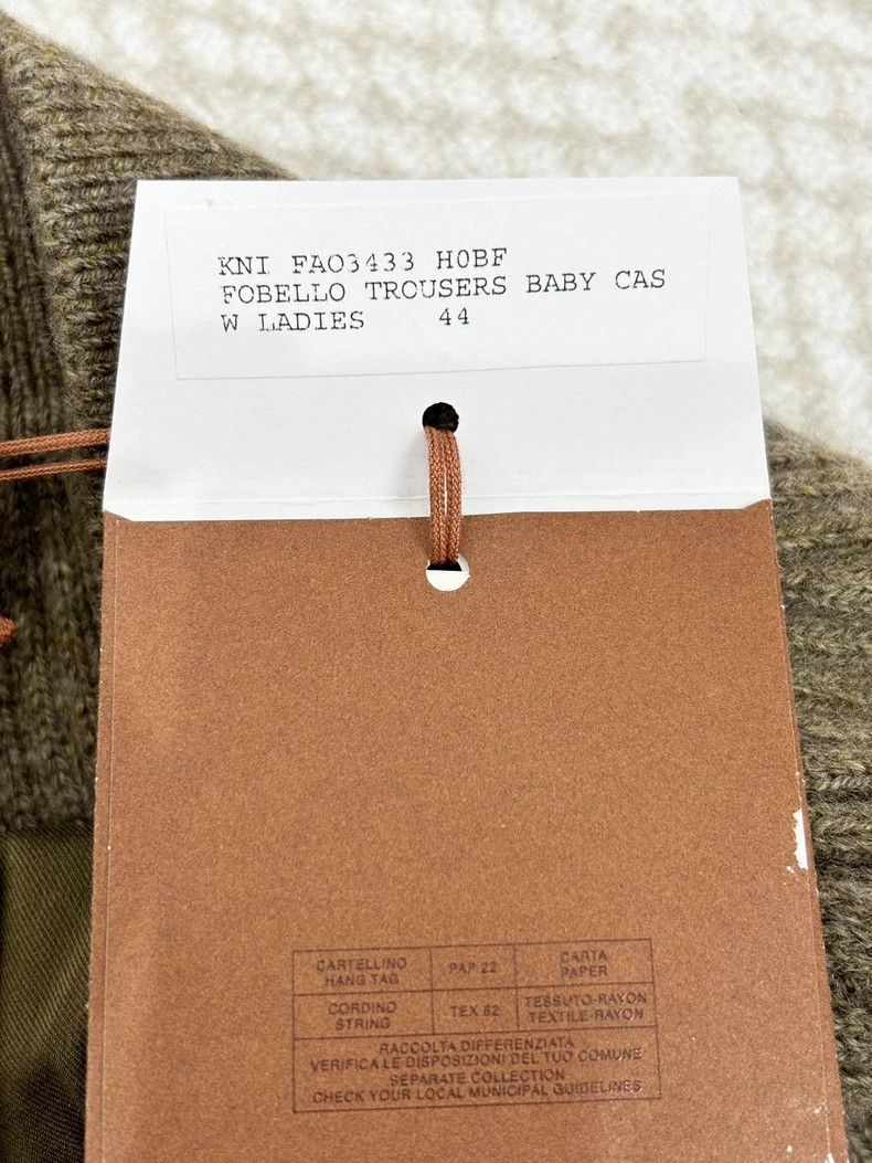 Loro Piana LORO PIANA Classic brown wide leg pants Size 28" / US 6 / IT 42 - 4 Thumbnail