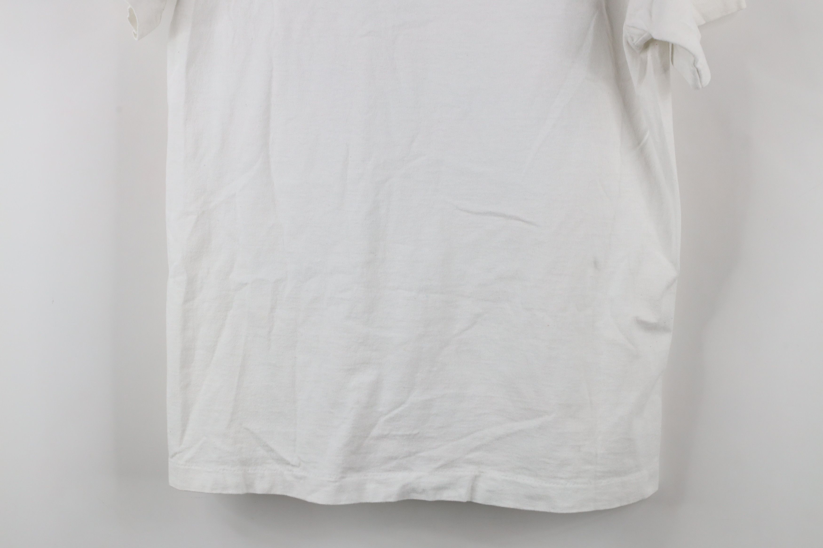 Vintage Vintage 90s Streetwear Nature Duck Lake T-Shirt White Size M / US 6-8 / IT 42-44 - 15 Thumbnail