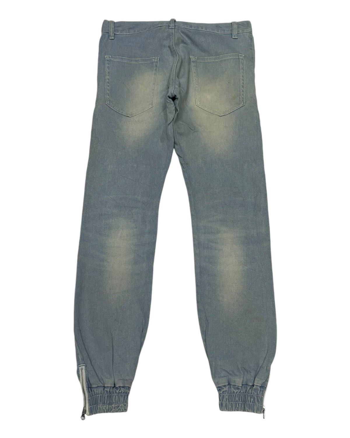 JACKROSE 🔥JACKROSE PATCHWORK DISTRESS SWEATPANTS JEANS Size US 31 - 2 Thumbnail