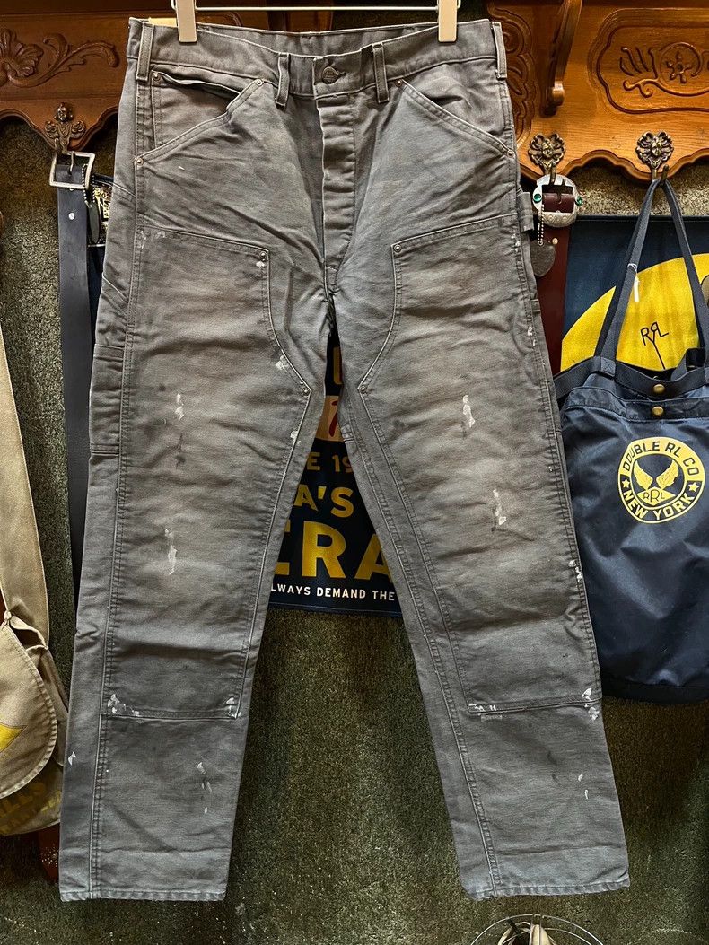 RRL Ralph Lauren RRL Ralph Lauren Make old logging pants and work pants Size US 34 / EU 50 - 1 Thumbnail