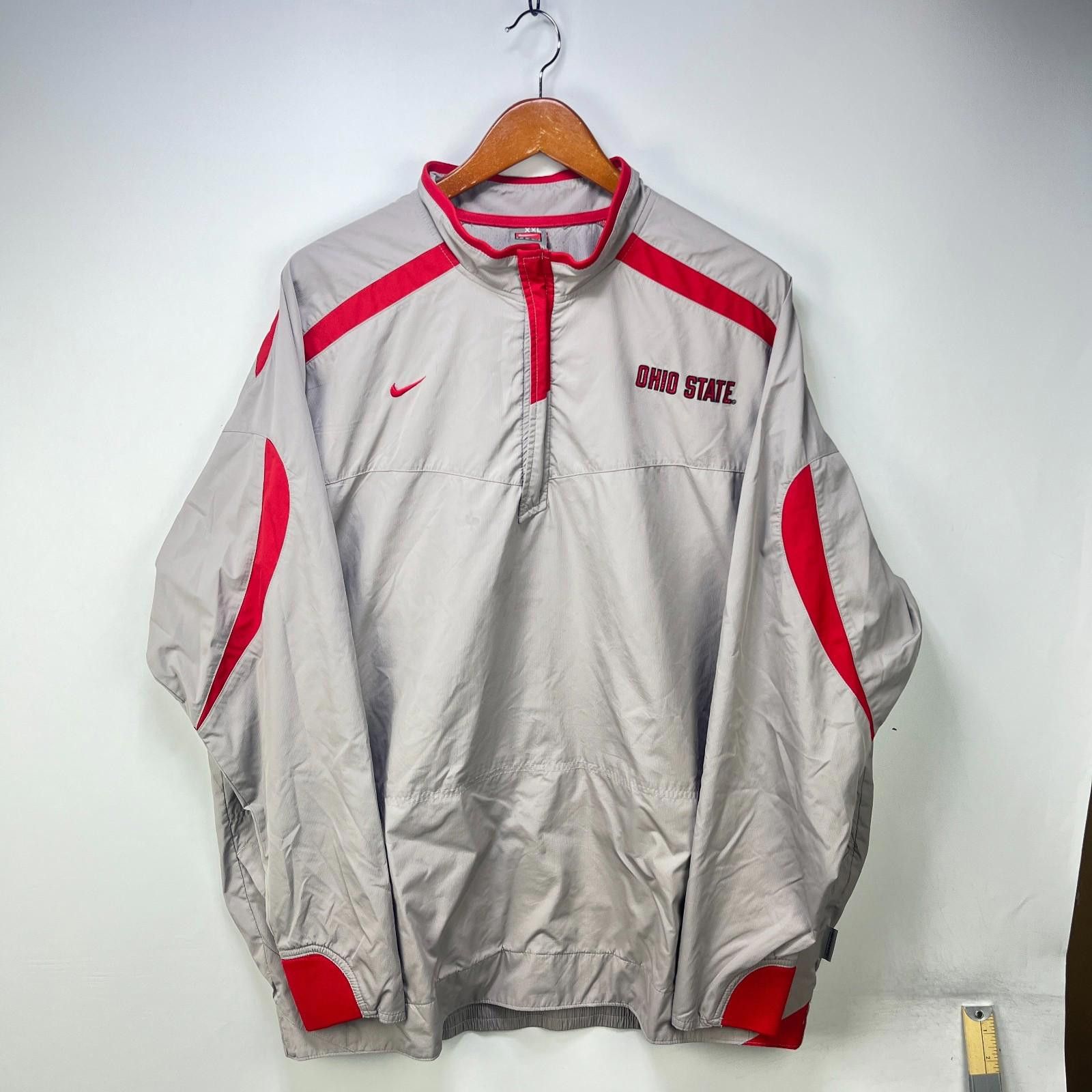 Nike Vintage Nike Ohio State Buckeyes Windbreaker Jacket 2XL Size ONE SIZE - 1 Thumbnail