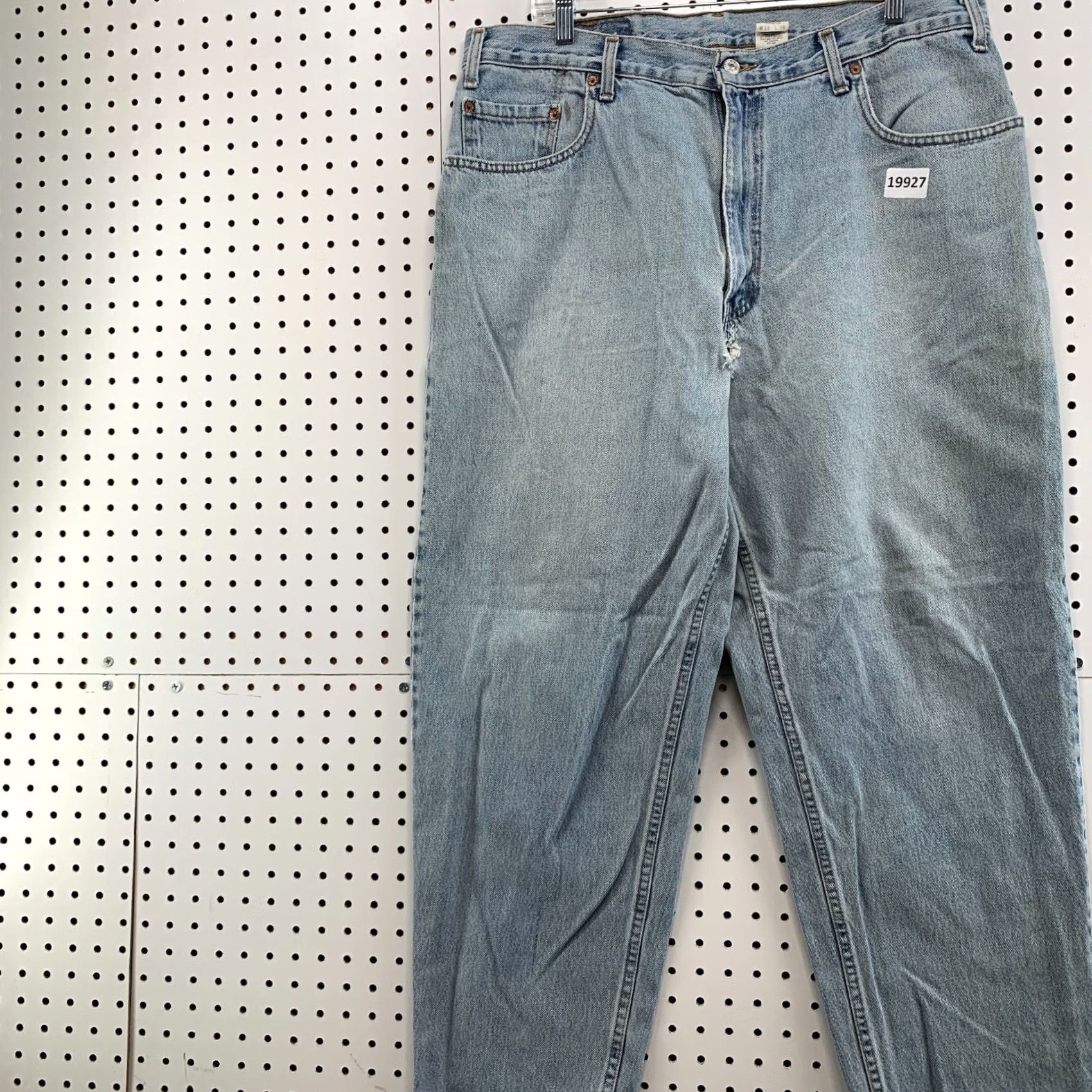 Levi's Vintage 90s Levi'S 560 Jeans Mens Blue Denim 38x30 Tapered Size US 38 / EU 54 - 3 Thumbnail