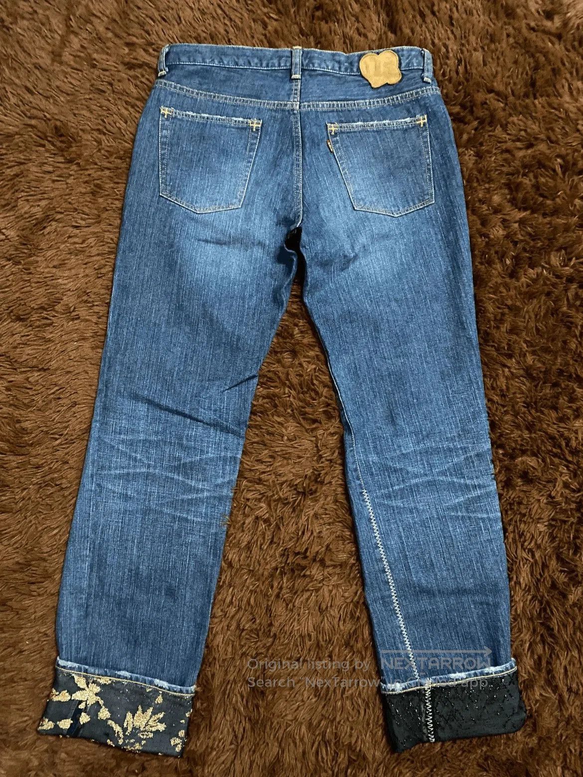 Other Sz 3x32 Number Nine 03AW Velvet Patch Denim. Size US 32 / EU 48 - 2 Thumbnail
