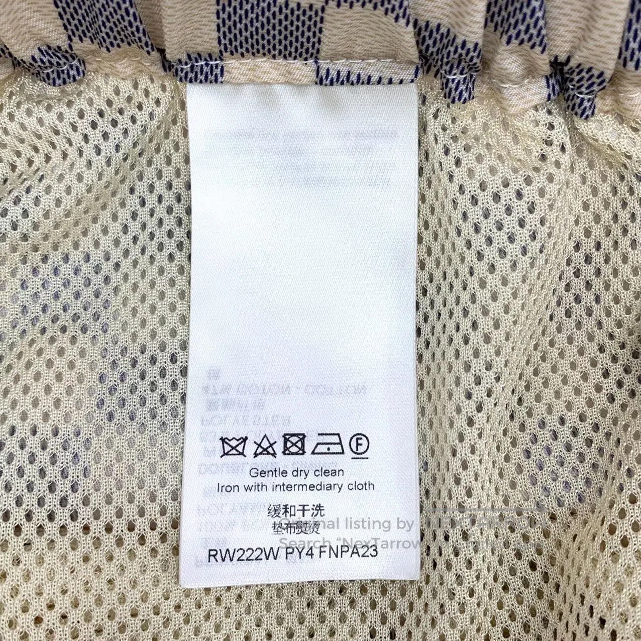 Louis Vuitton Louis Vuitton size XS Color block logo checkerboard patter Size US 27 - 8 Thumbnail
