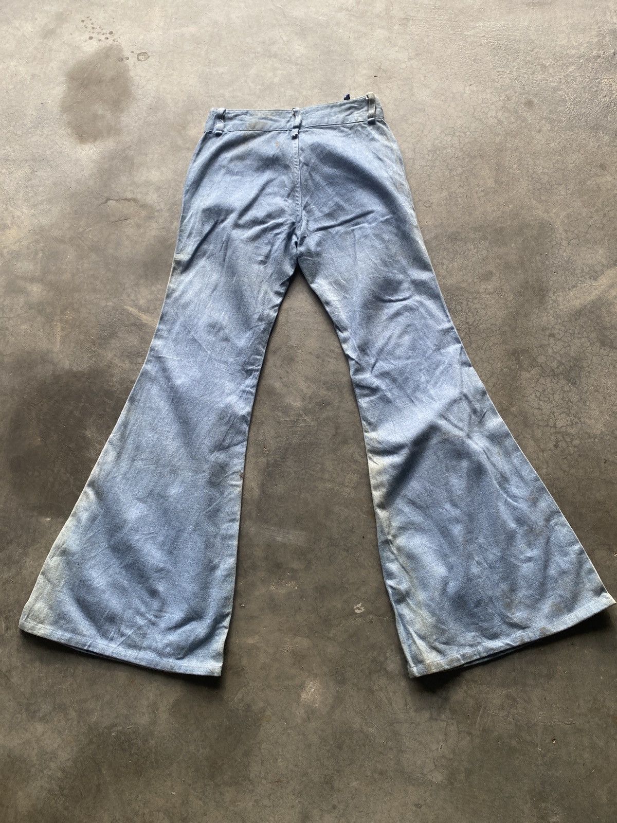 If Six Was Nine × Japanese Brand Vintage blueway flare jeans Size 30" / US 8 / IT 44 - 2 Thumbnail