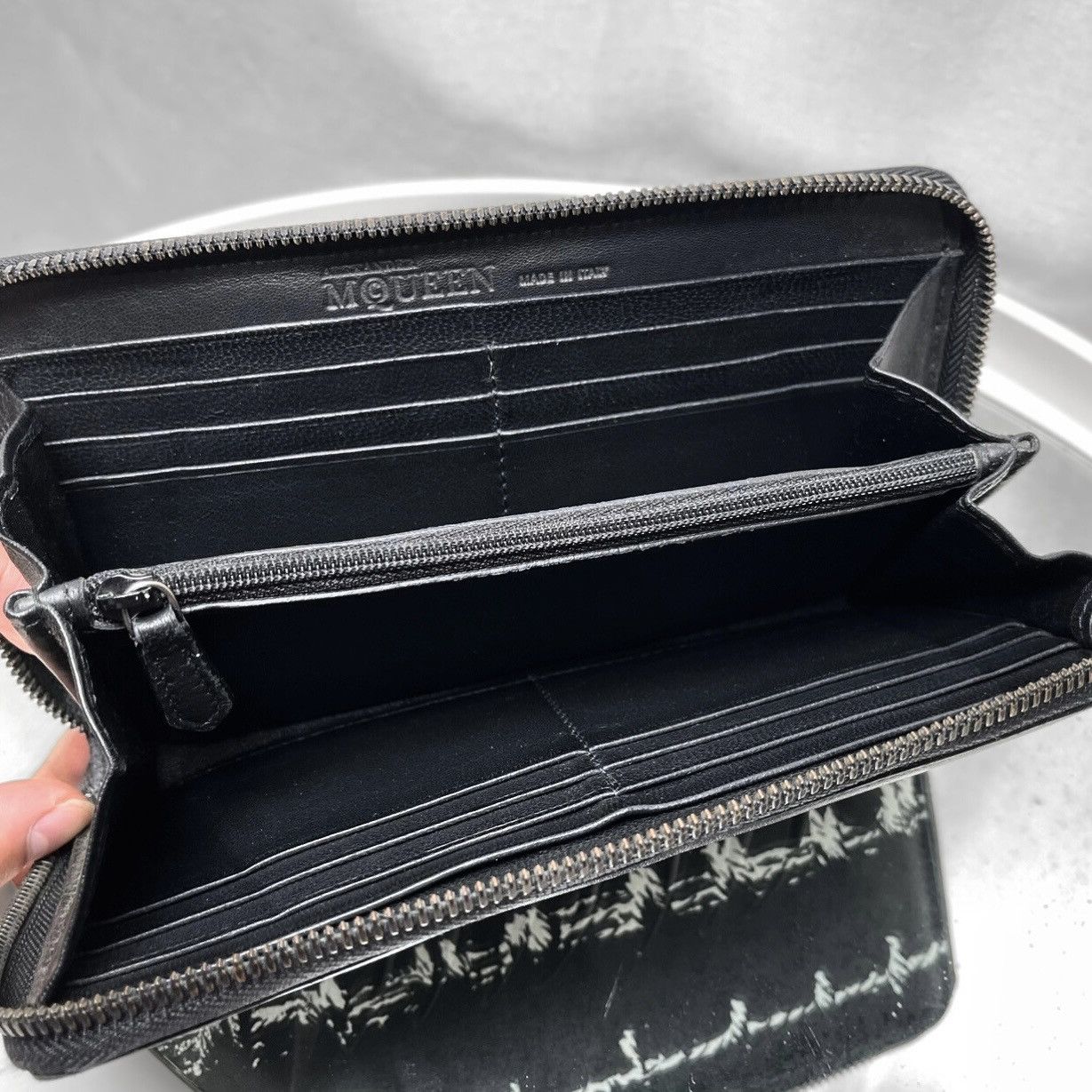 Alexander McQueen Alexander McQueen Ribcage Wallet Size ONE SIZE - 3 Thumbnail