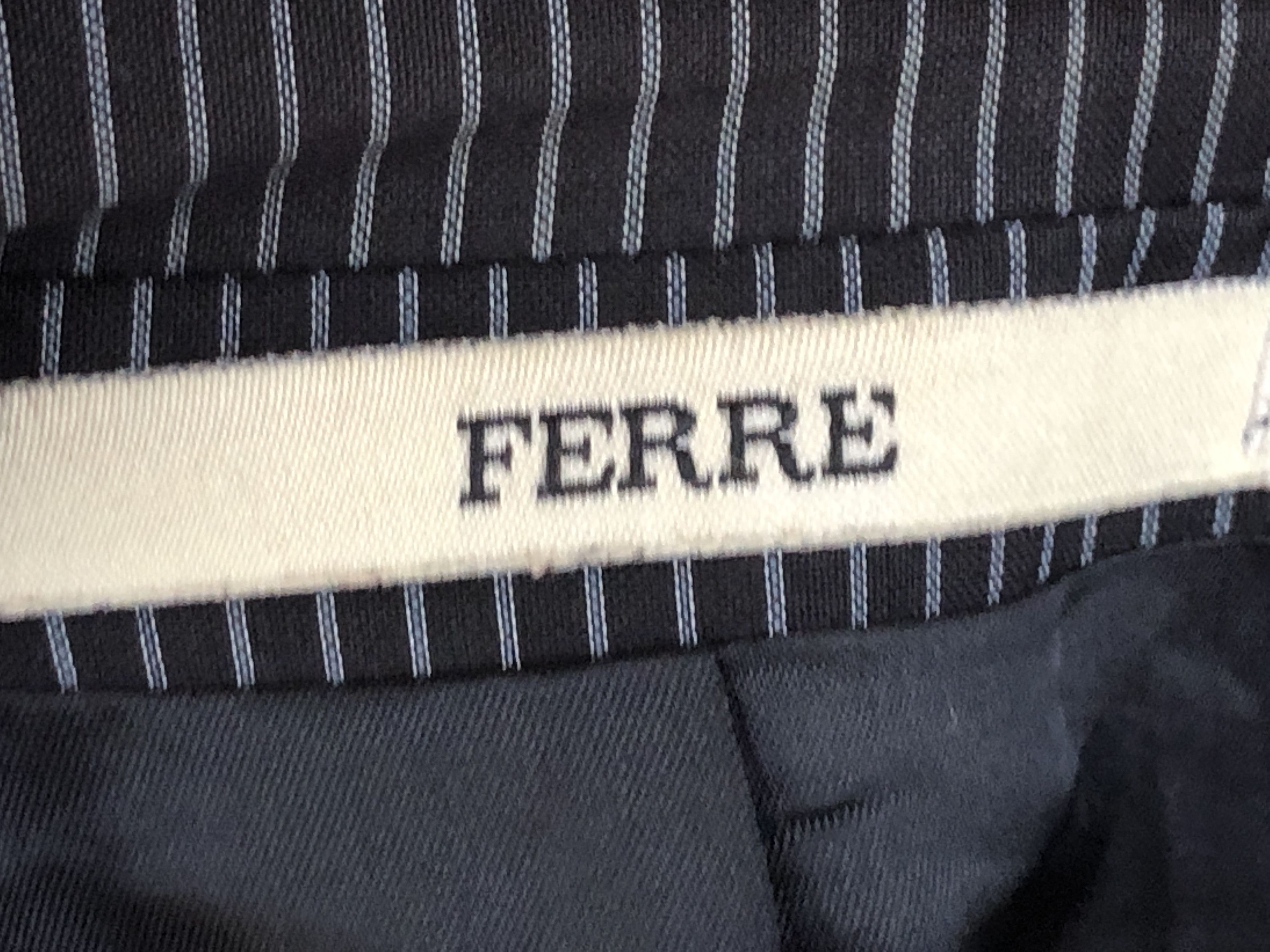 Ferre × Gianfranco Ferre Gainfranco Ferre Vintage Men's Suit Blazer Wool Jacket Size 50R - 8 Thumbnail