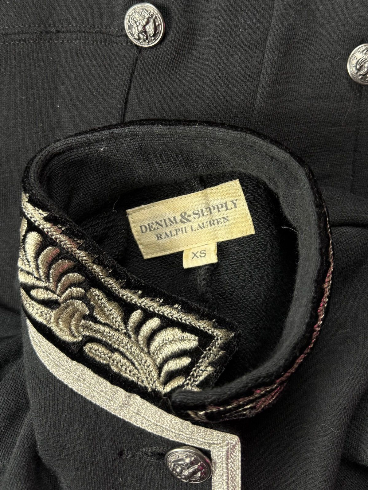 Denim & Supply Ralph Lauren RL embroidered hussar military napoleon button jacket coat Size XS / US 0-2 / IT 36-38 - 12 Thumbnail