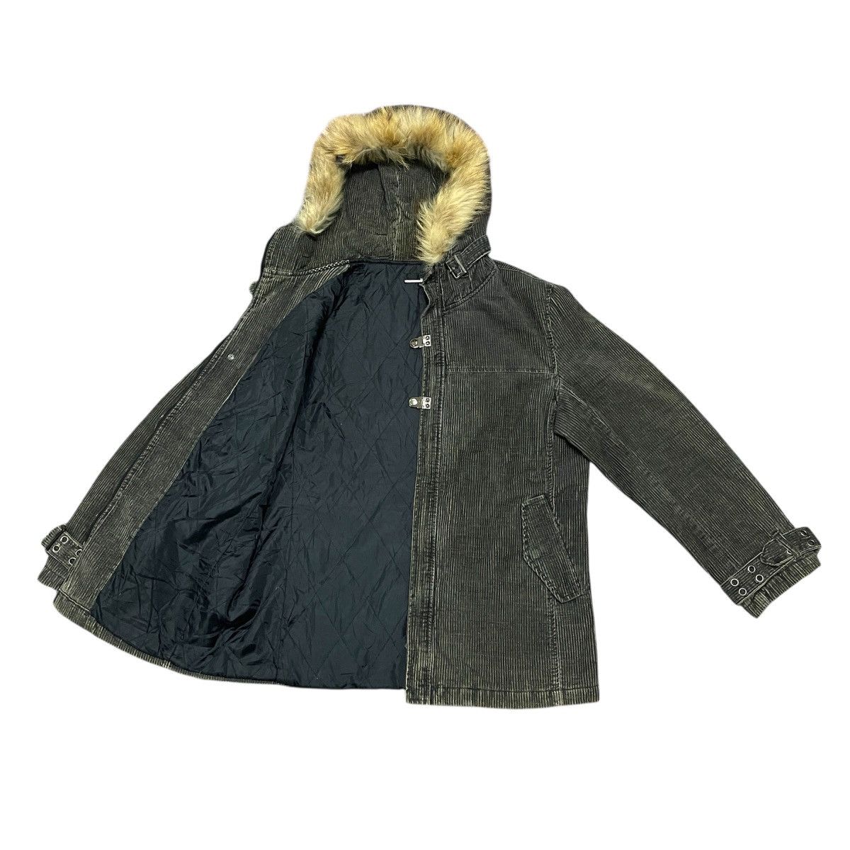 In The Attic Vintage In The Attic Hooded Jacket With Faux Fur Trim Size US L / EU 52-54 / 3 - 19 Thumbnail