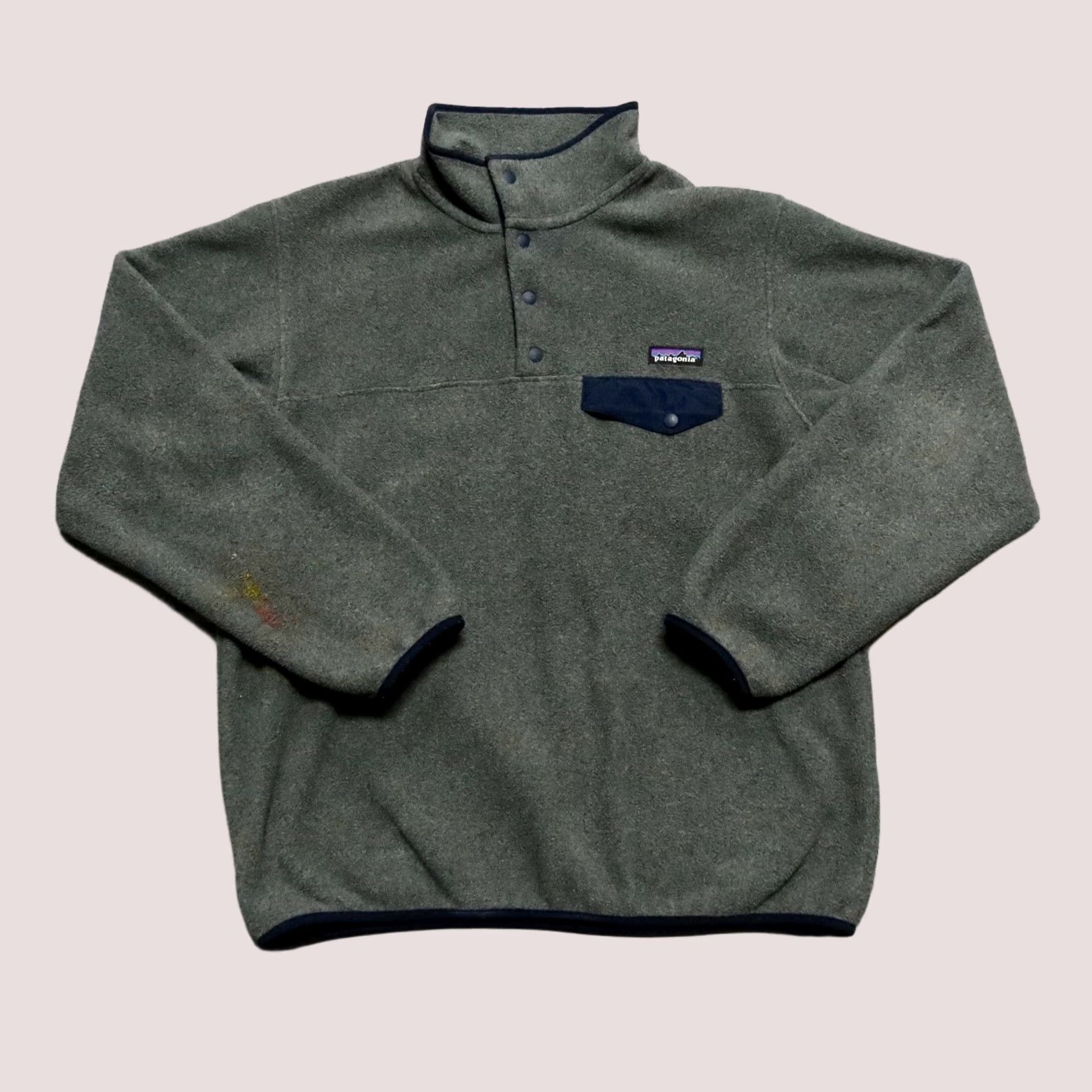 Patagonia Patagonia Lightweight Synchilla Snap-T Pullover Womens L Grey Pullover Size L / US 10 / IT 46 - 1 Thumbnail