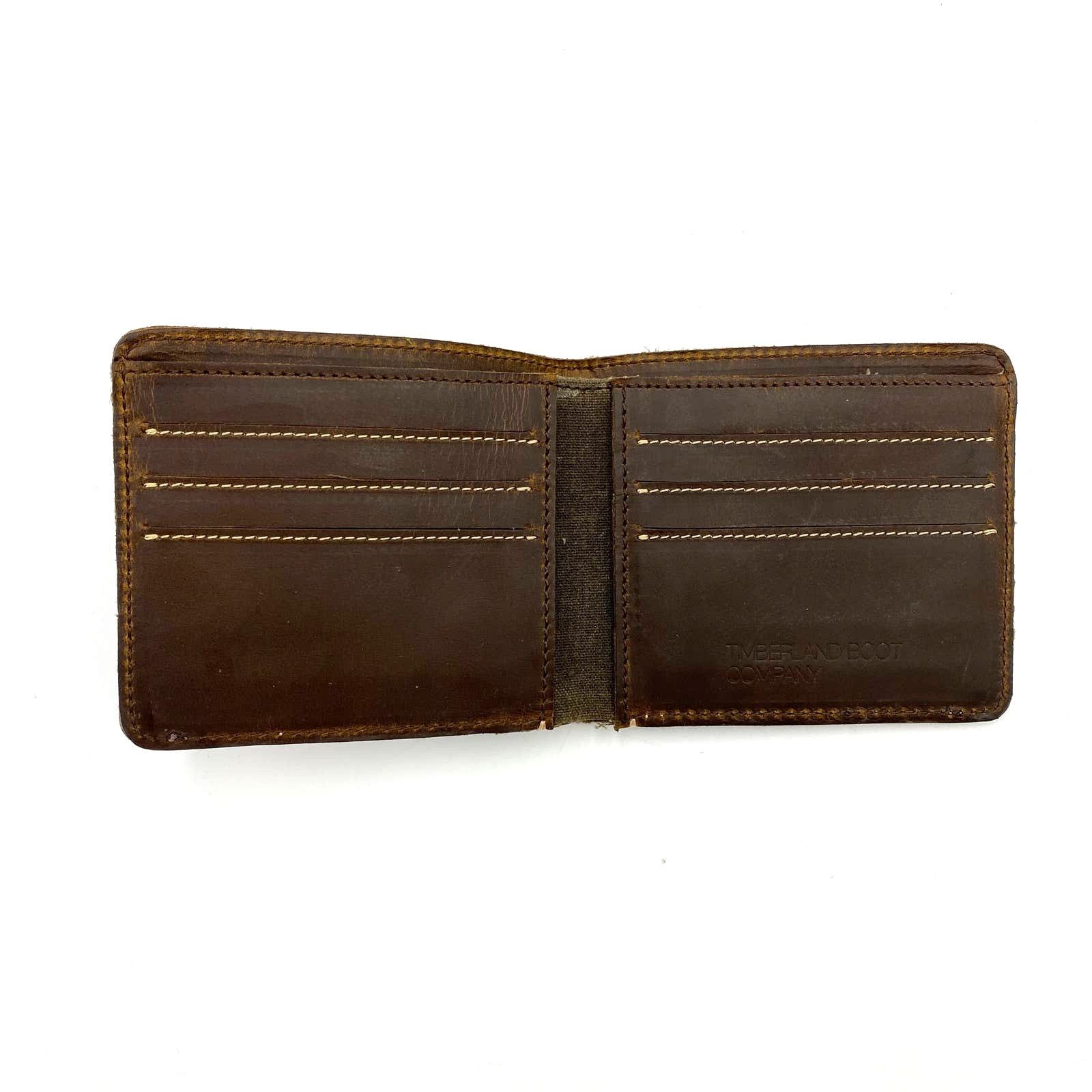 Timberland Timberland Wallet Horween Leather Men's Brown Bifold Size ONE SIZE - 4 Thumbnail